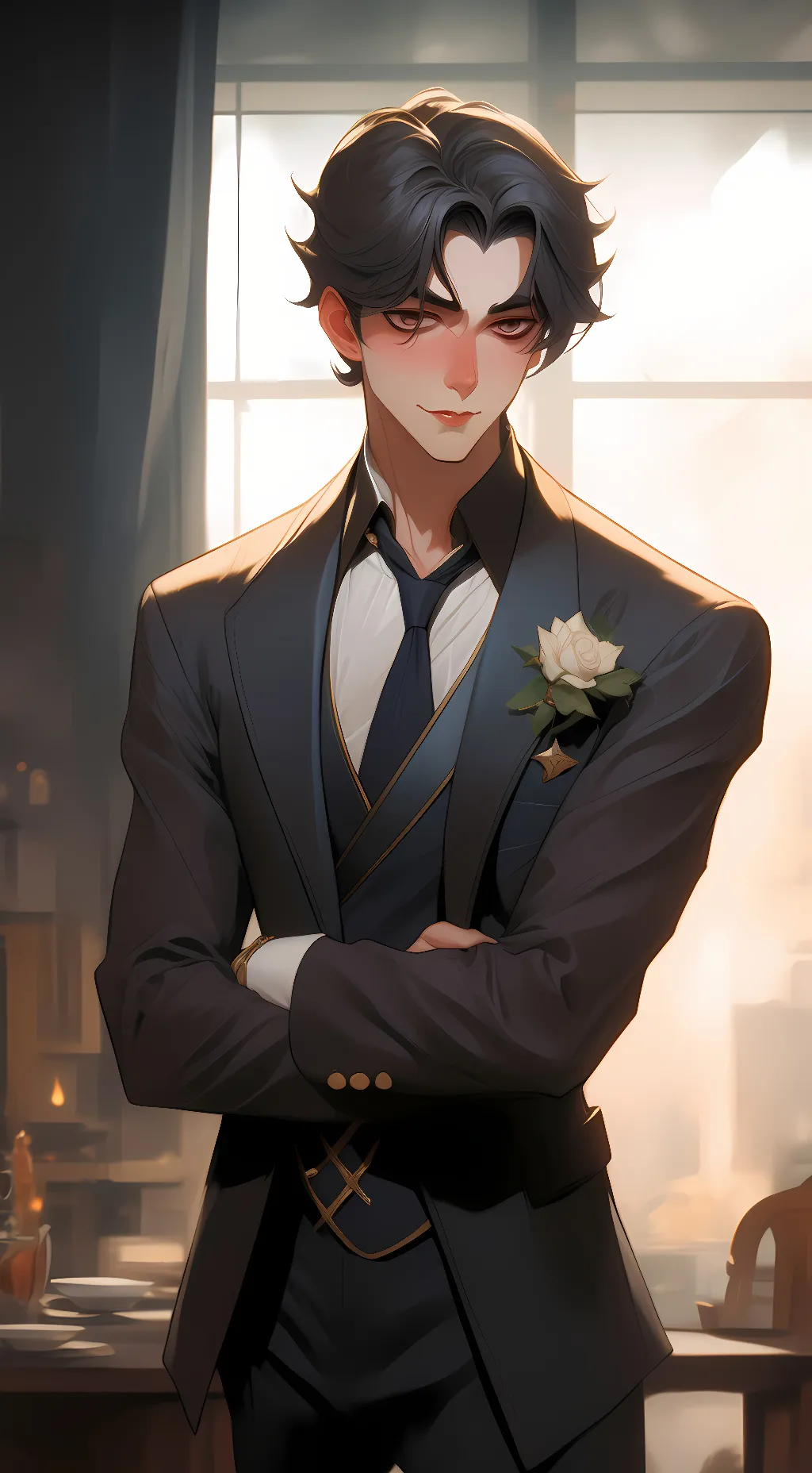 ai character: eli  background