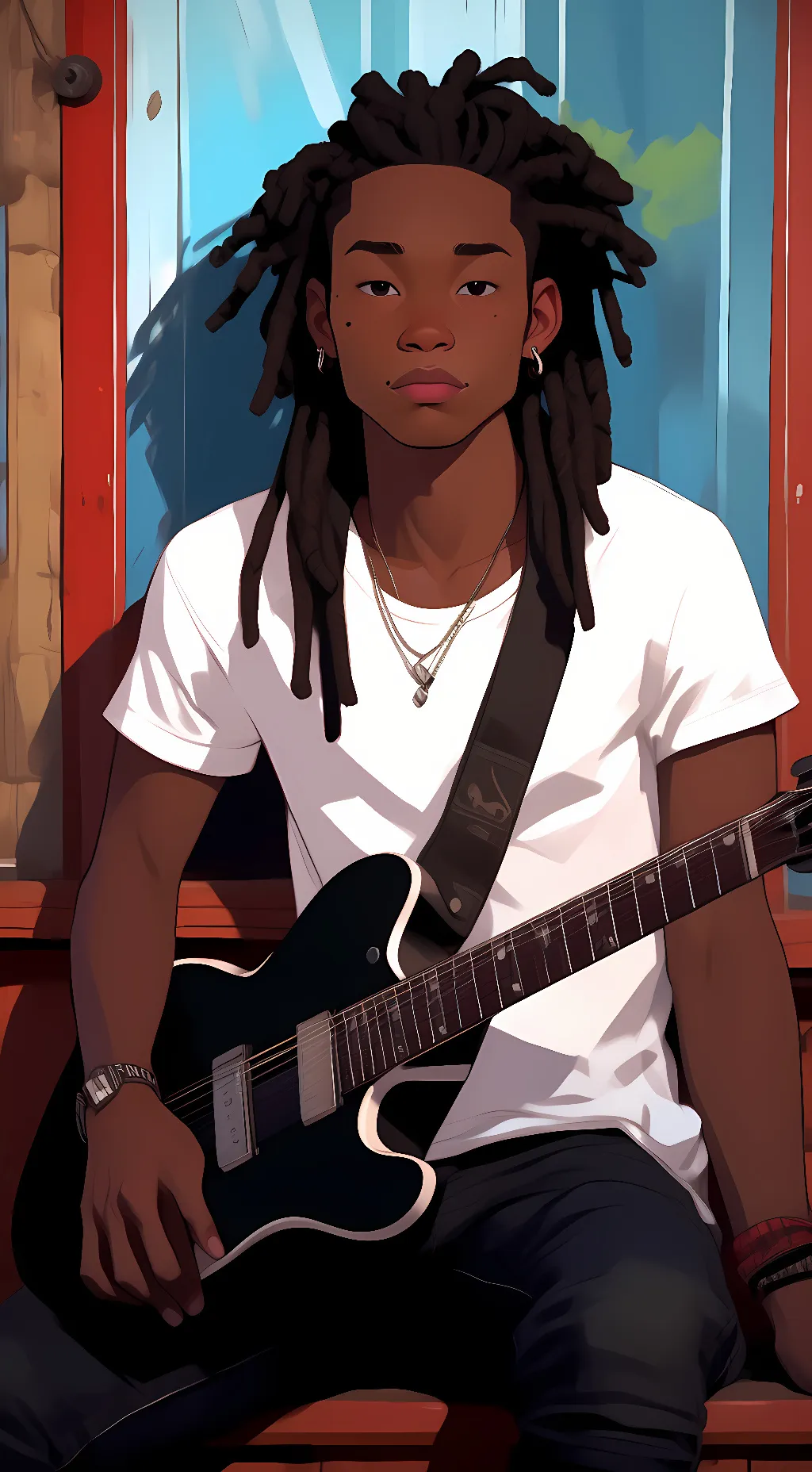 ai character: Marshall Lee background