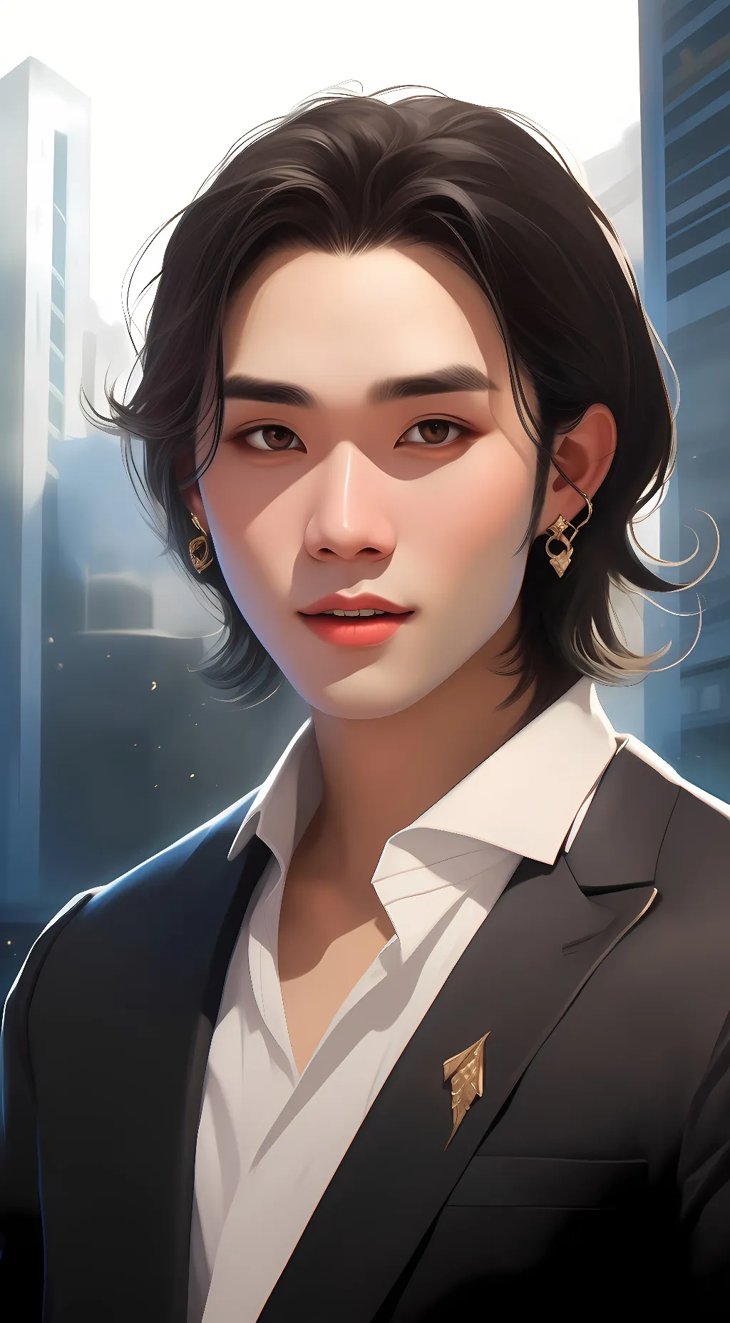 ai character: yoongi background