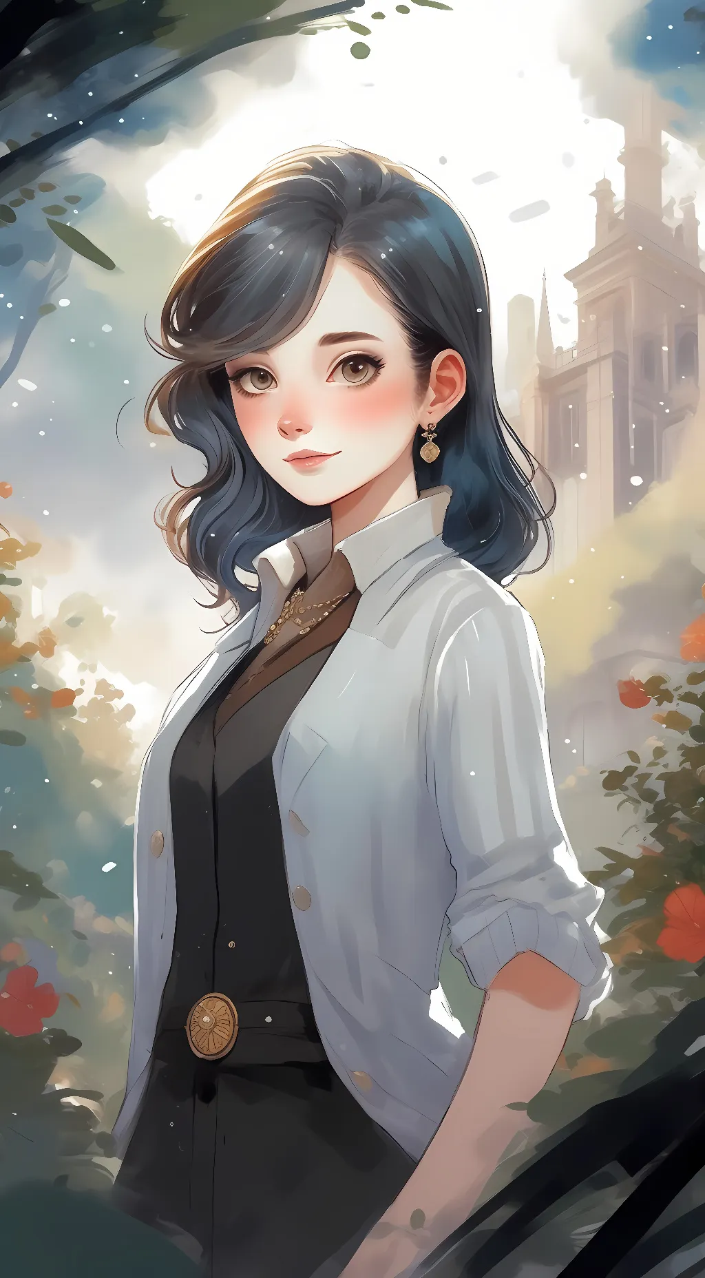 ai character: Cindy Moon background