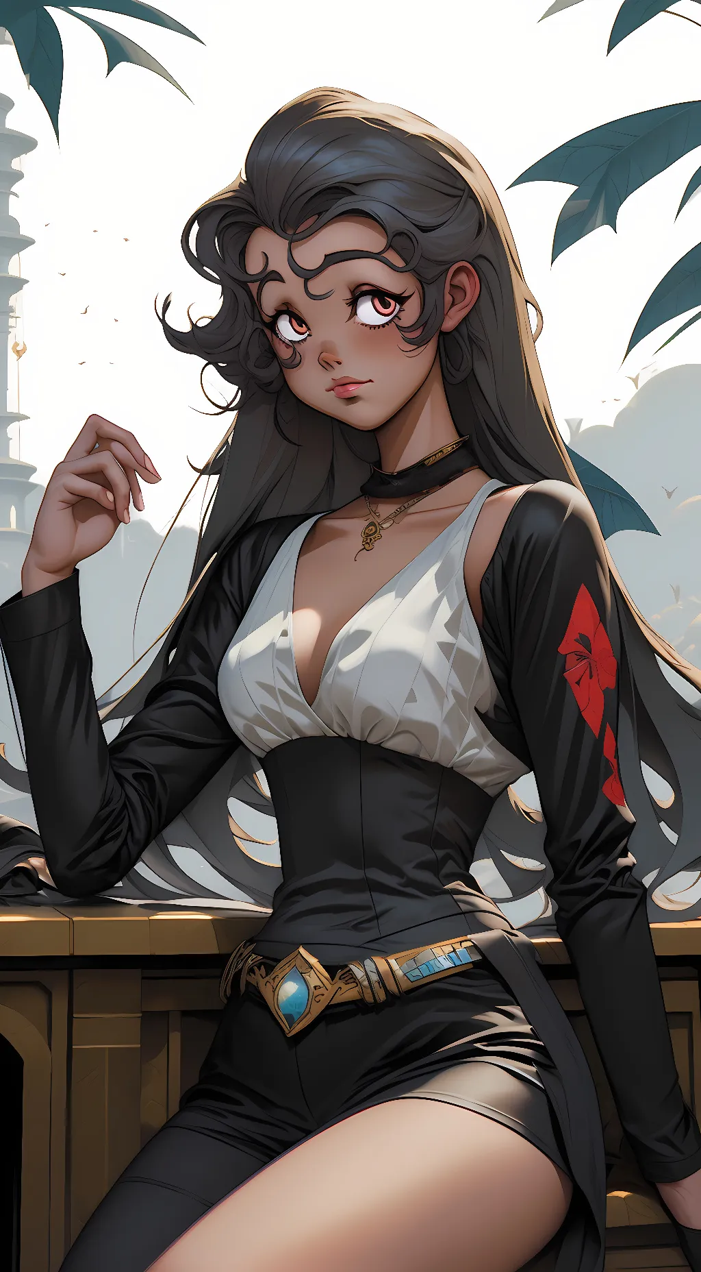 ai character: Mickey background