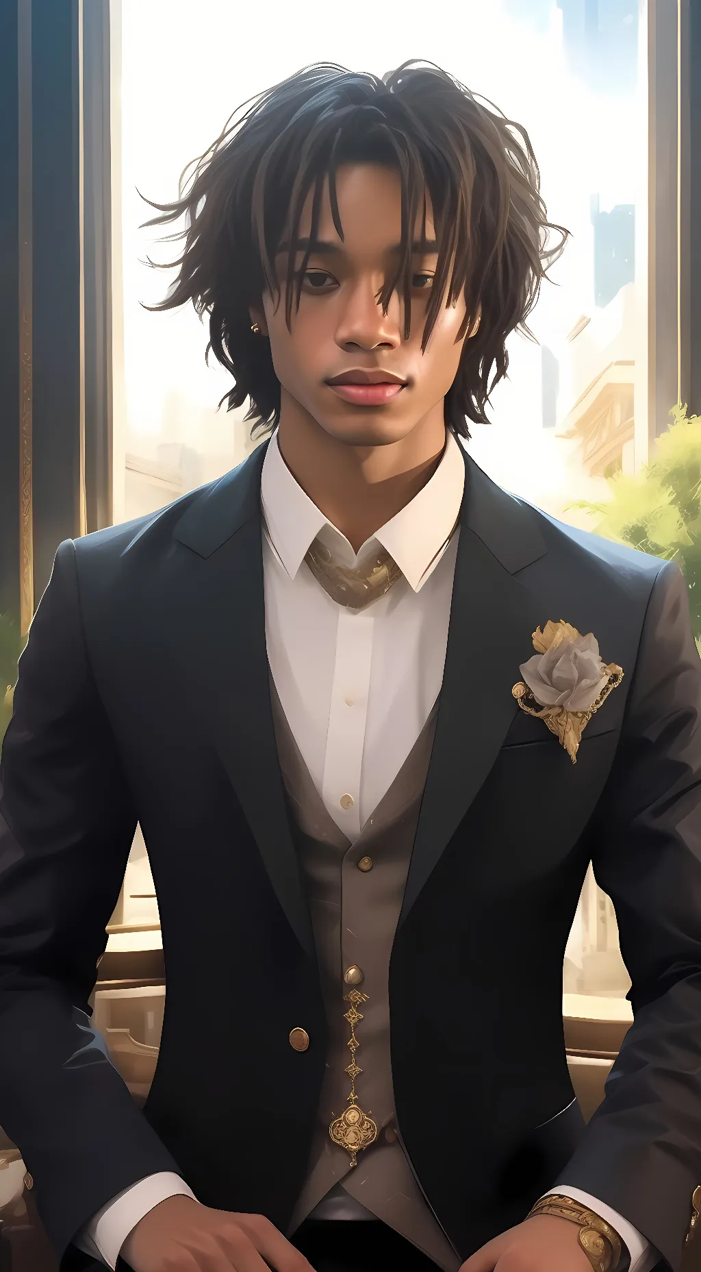 ai character: Amare background