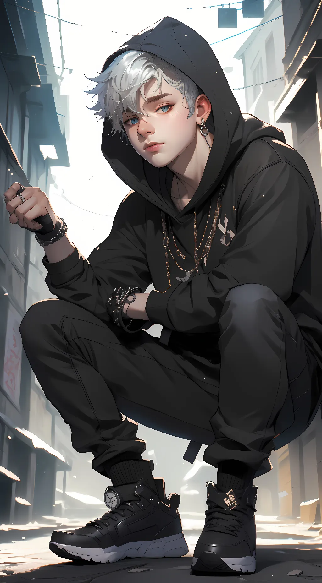 ai character: Moroz background