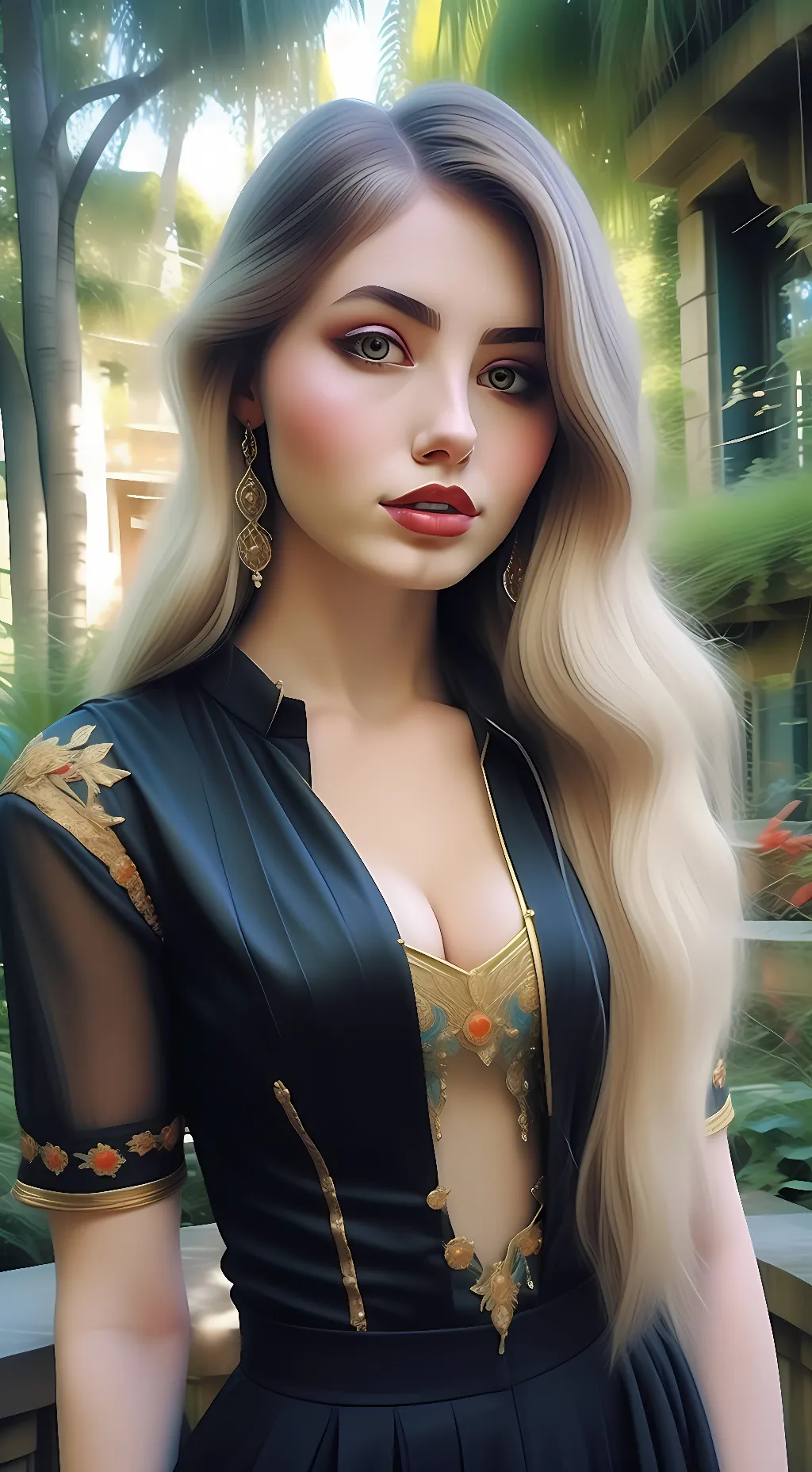 ai character: Nicki Taylor background