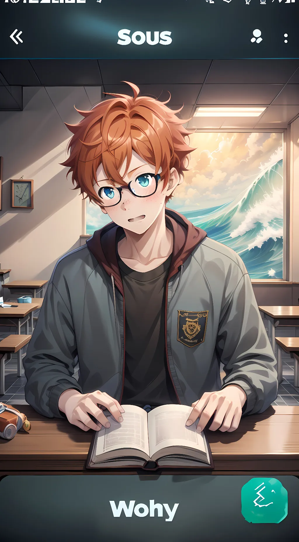 ai character: Phoenix Bayry background