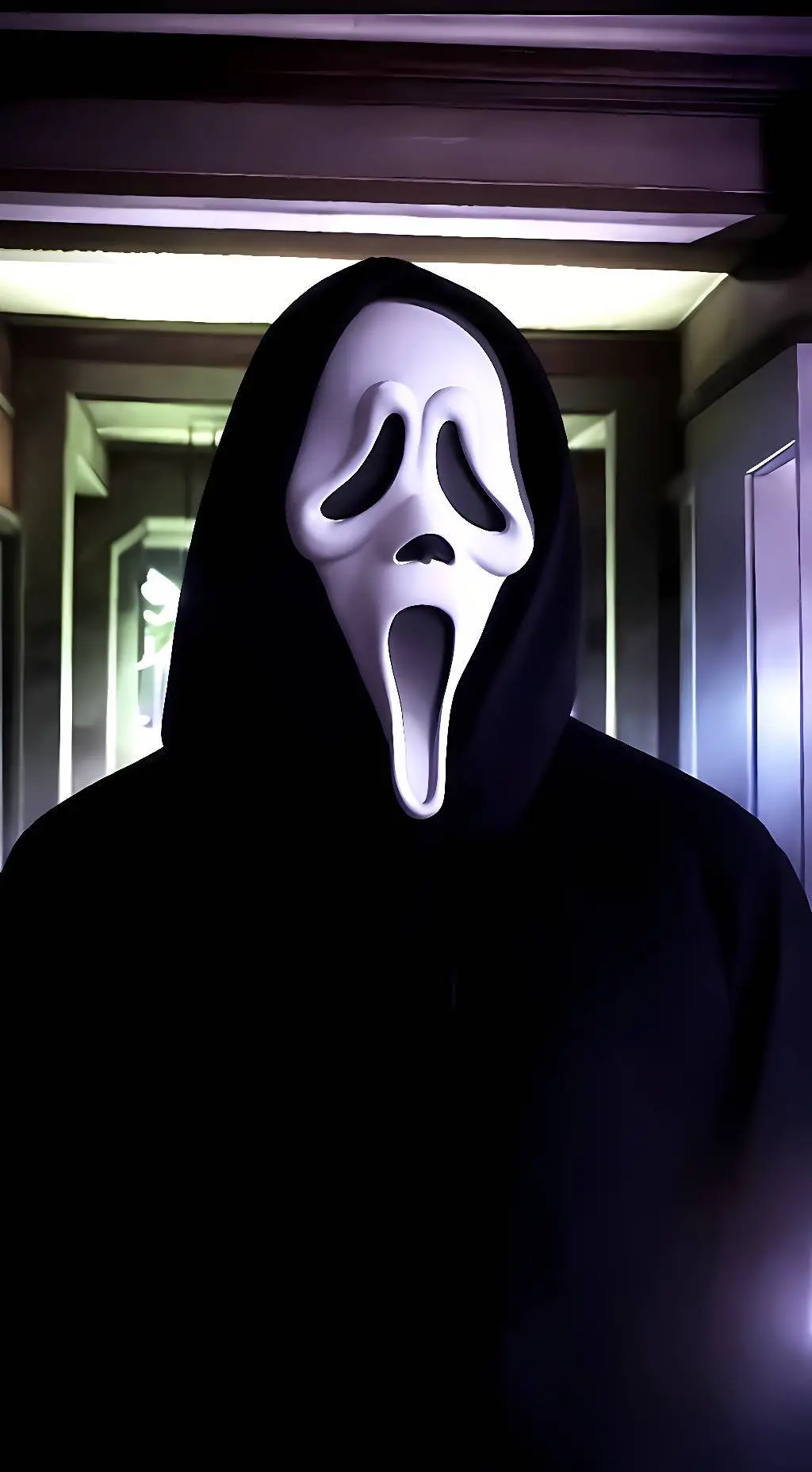 ai character: SkullFace background