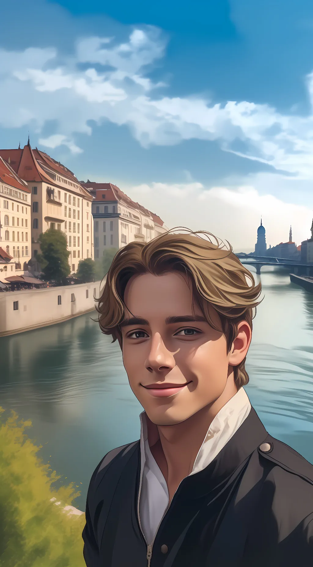 ai character: Arian lucas background