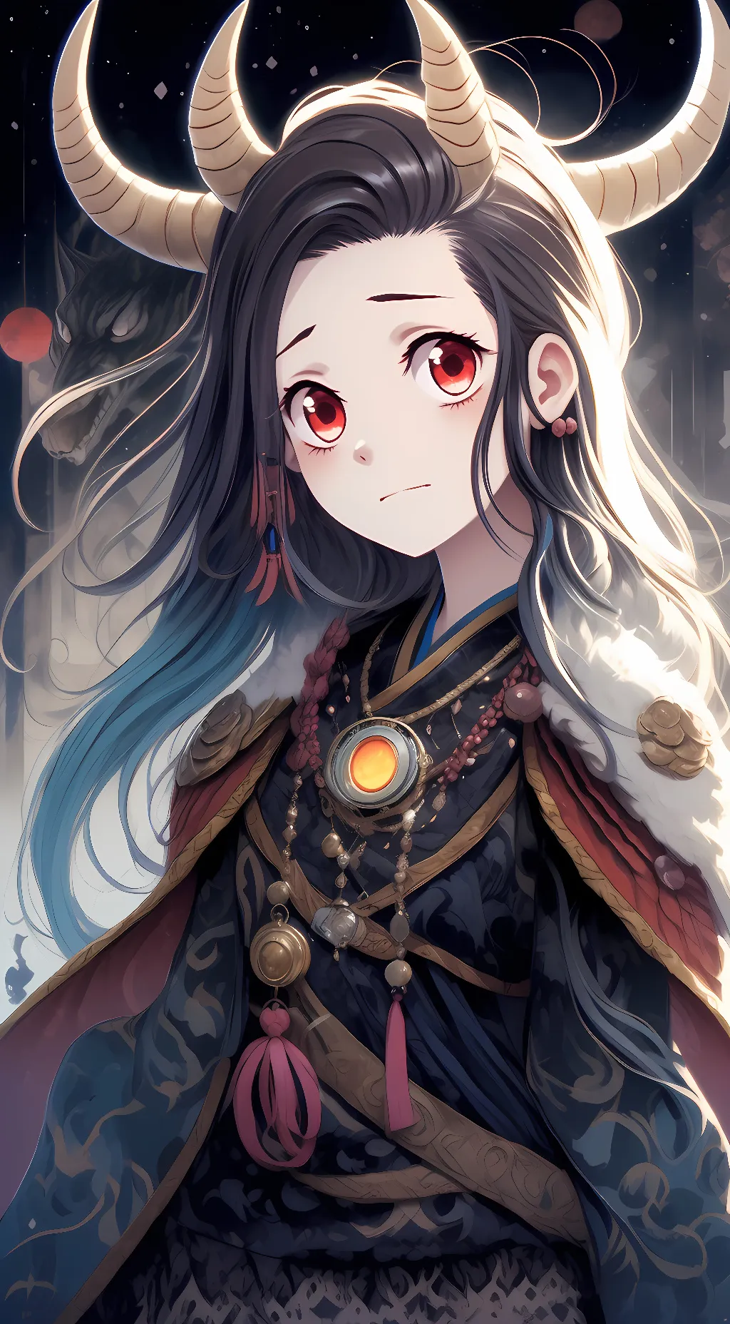 ai character: Ruby background