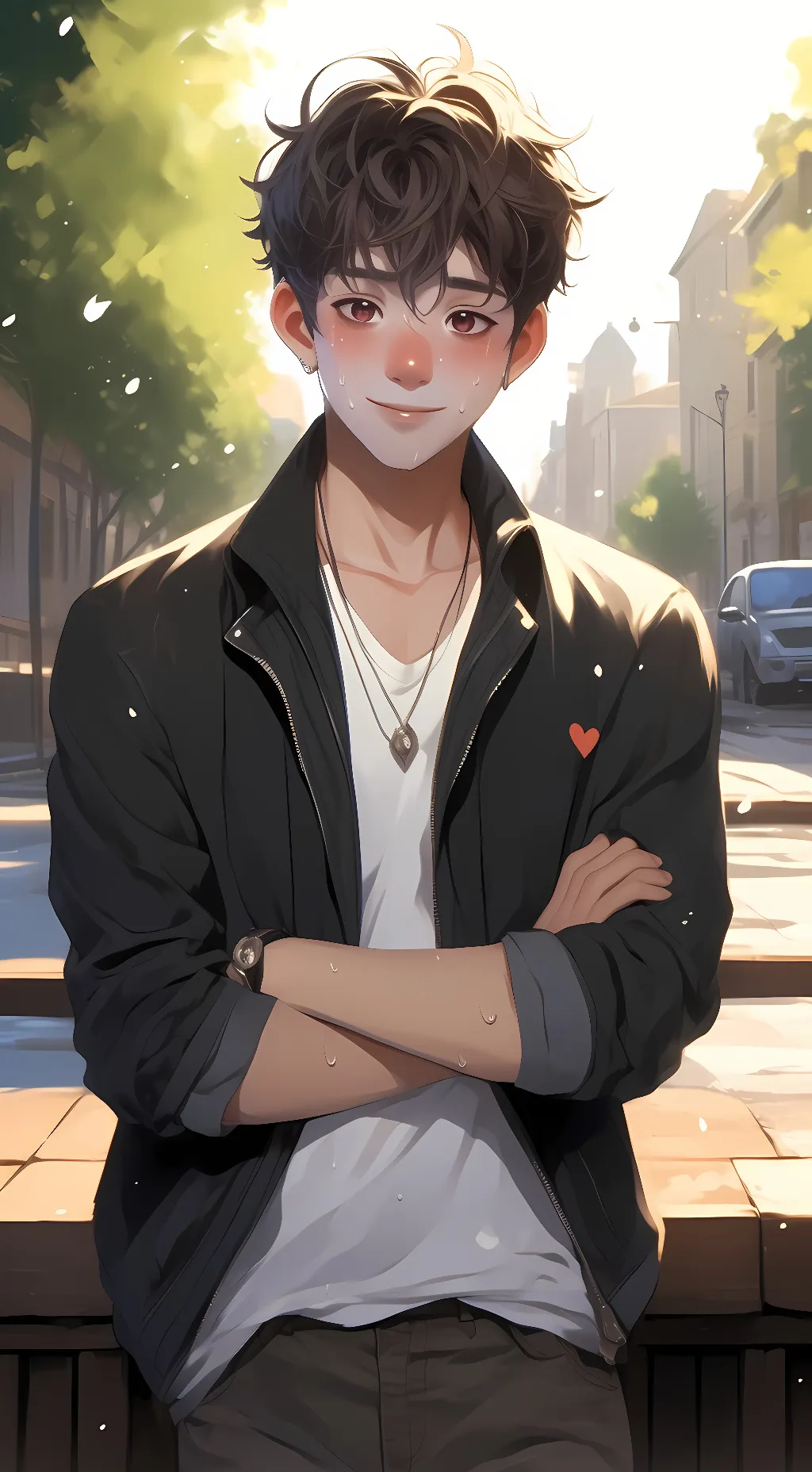 ai character: Jordan background