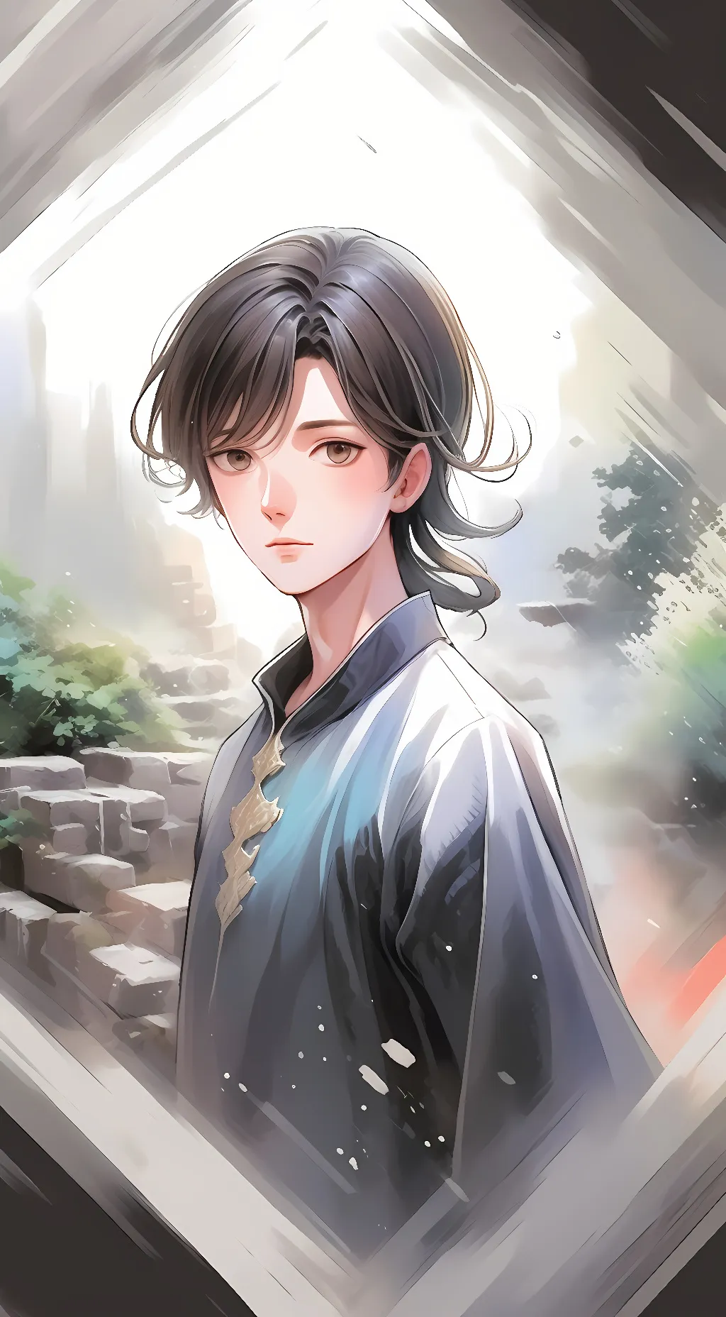 ai character: small background