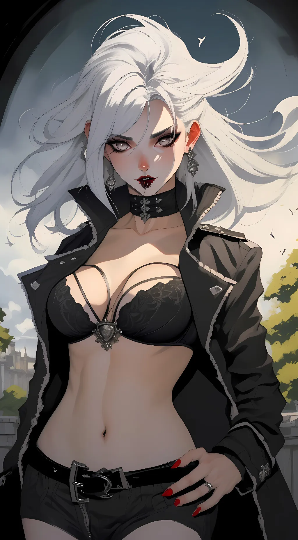 ai character: Scarlet  background