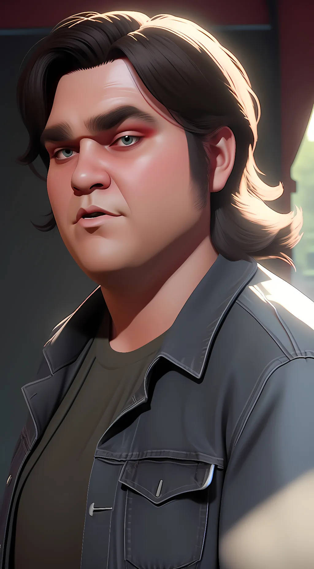 ai character: Riff Clapton  background