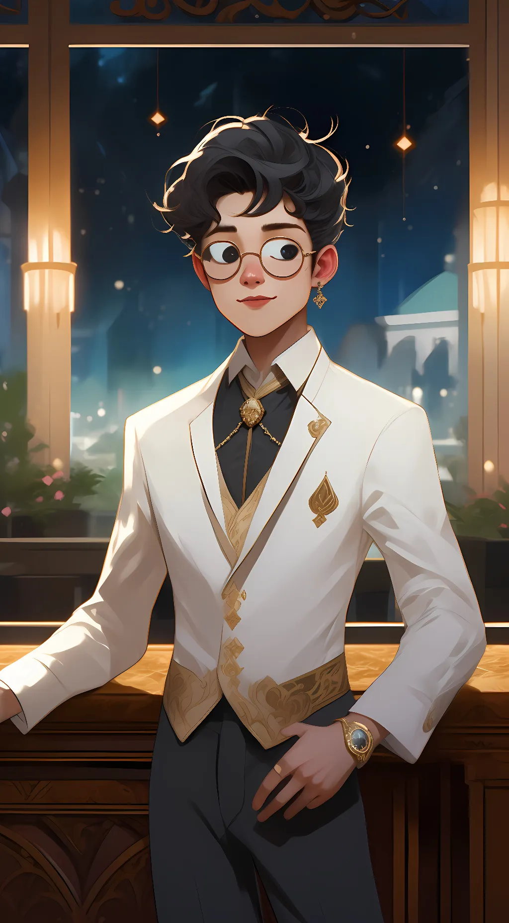 ai character: Henry background