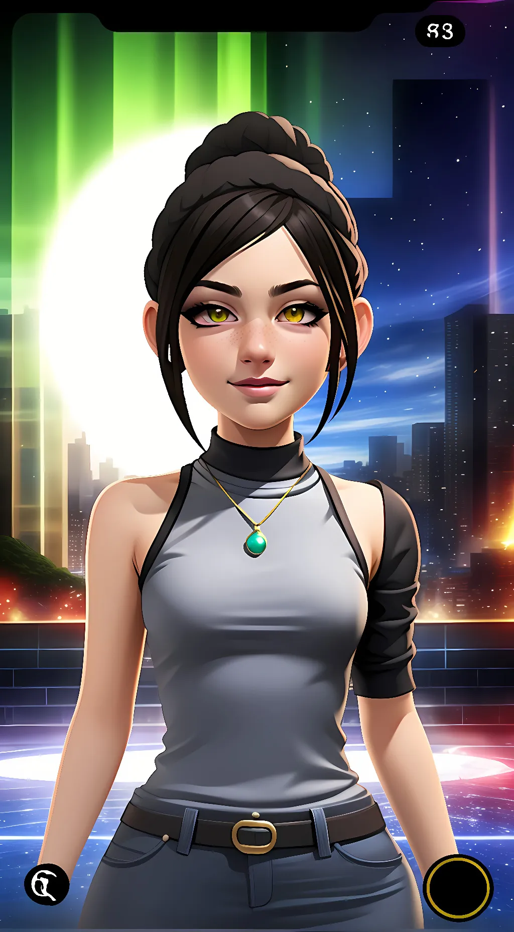 ai character: Mom background