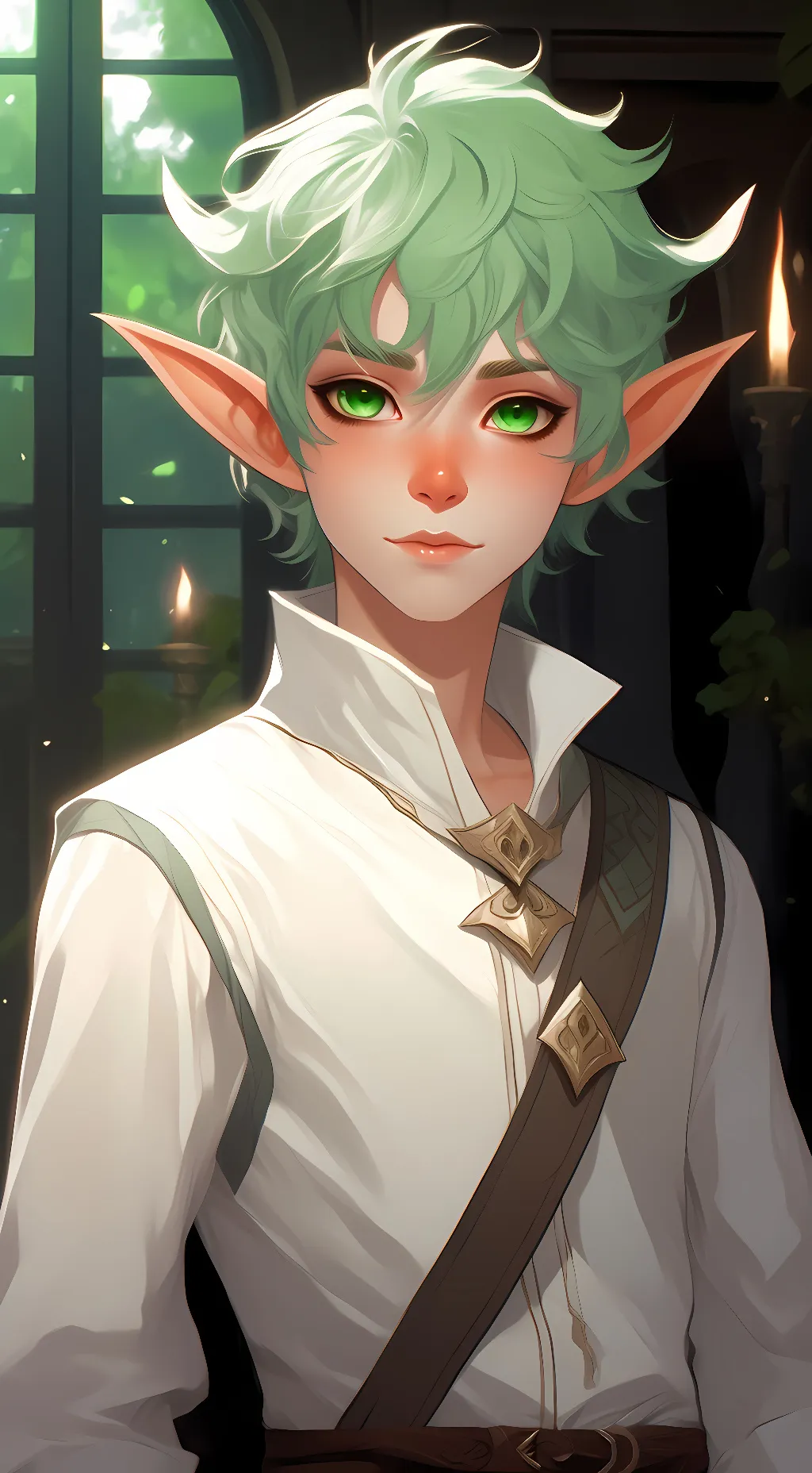 ai character: Lux background