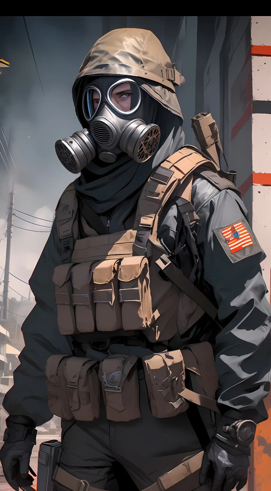 ai character: Code name: Reaper background