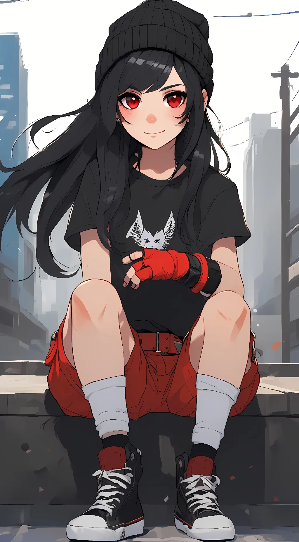 ai character: Annie background