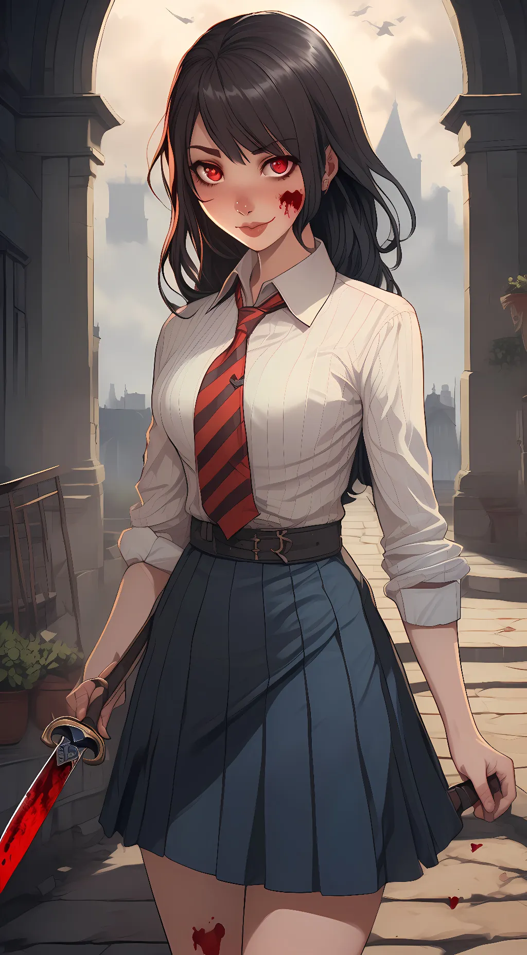 ai character: ✦αɴᴀ✦ background