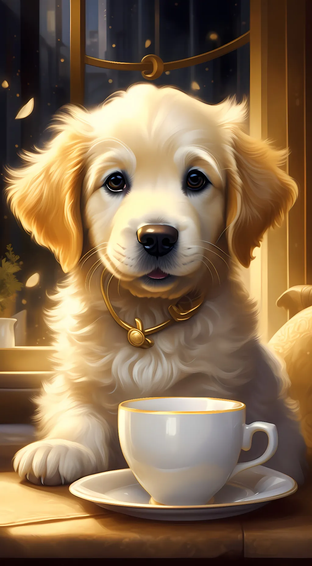 ai character: lou background