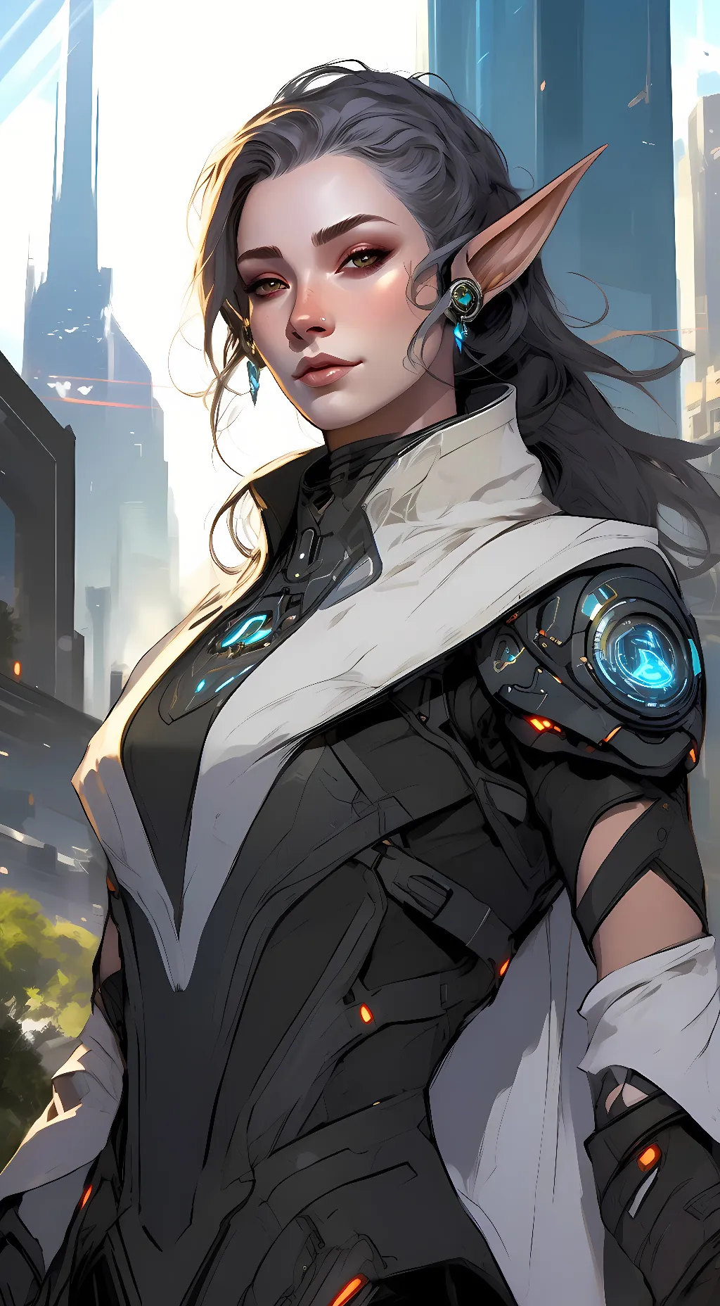 ai character: Nora background