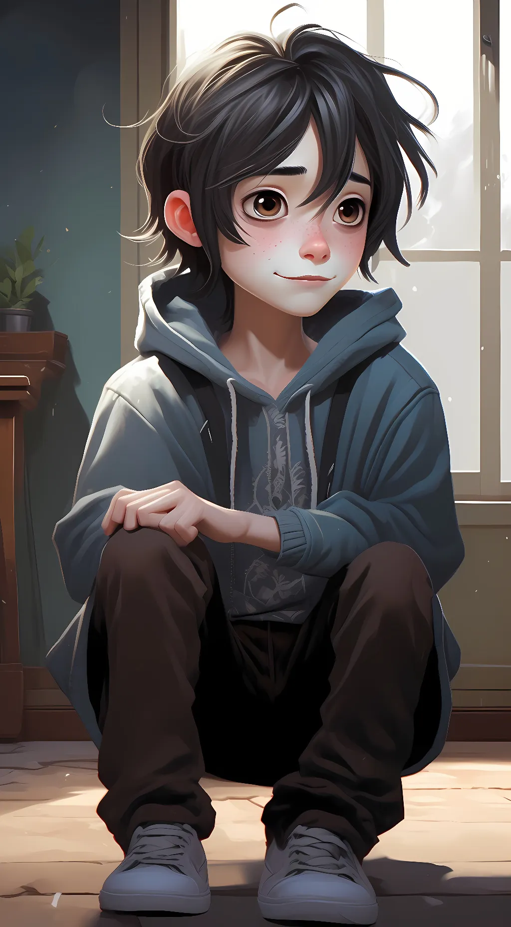 ai character: kiki background