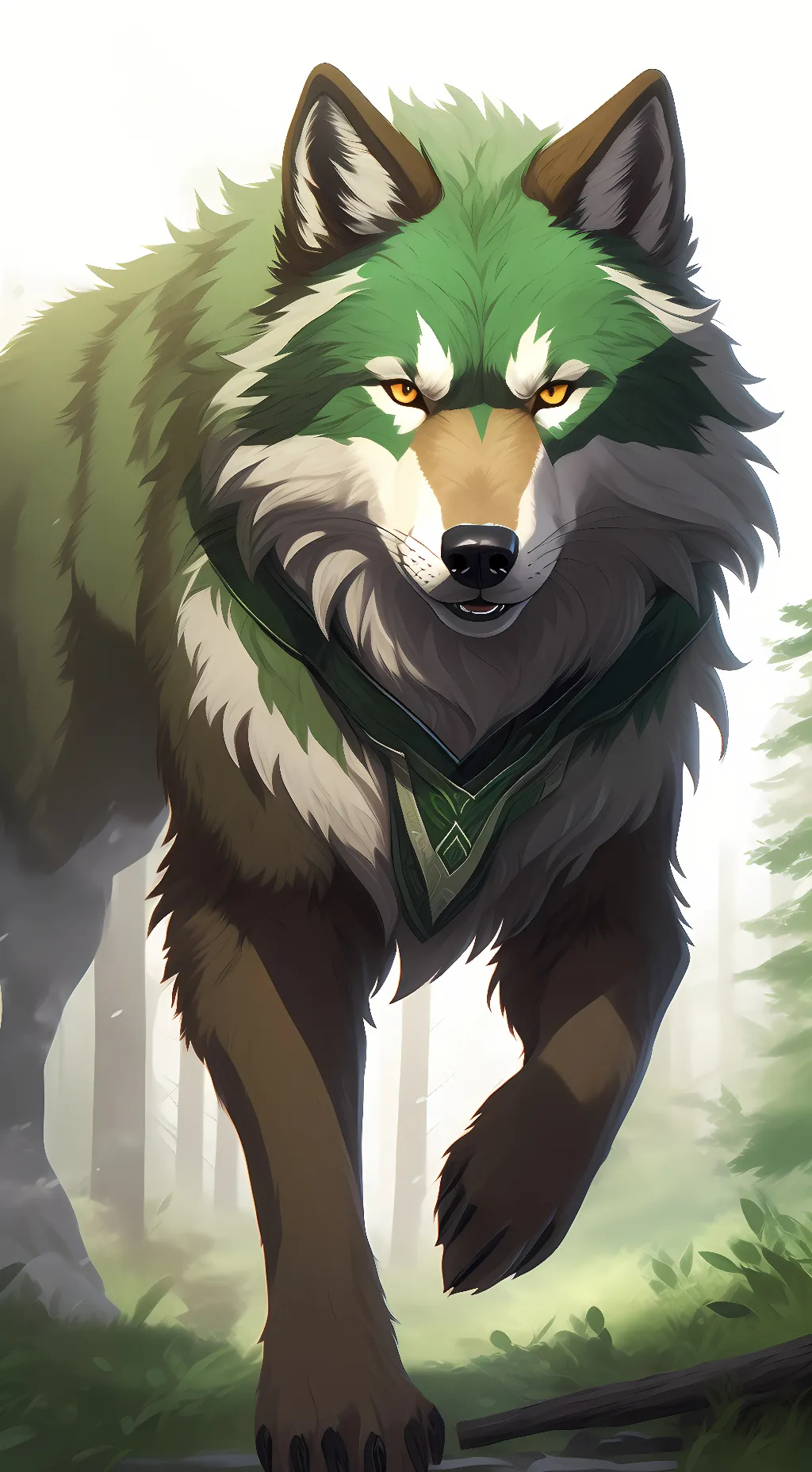 ai character: Stoneclash background