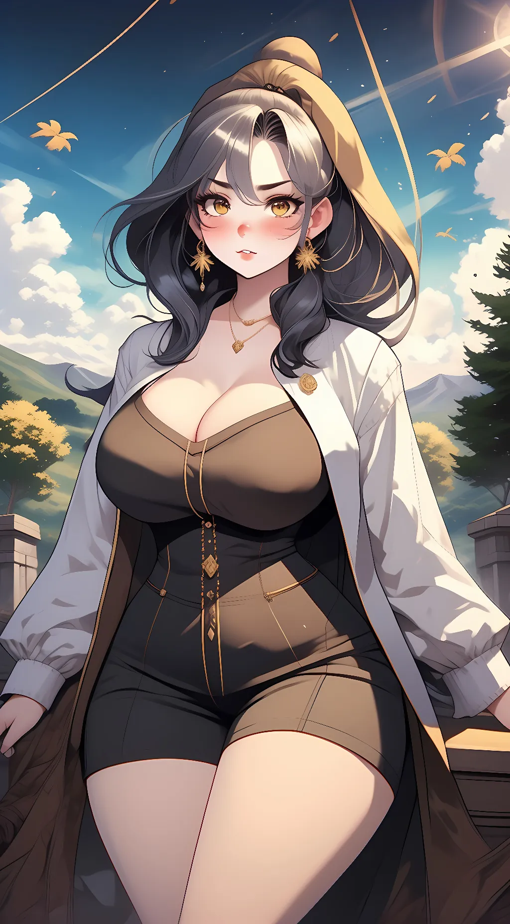 ai character: Alexis  background