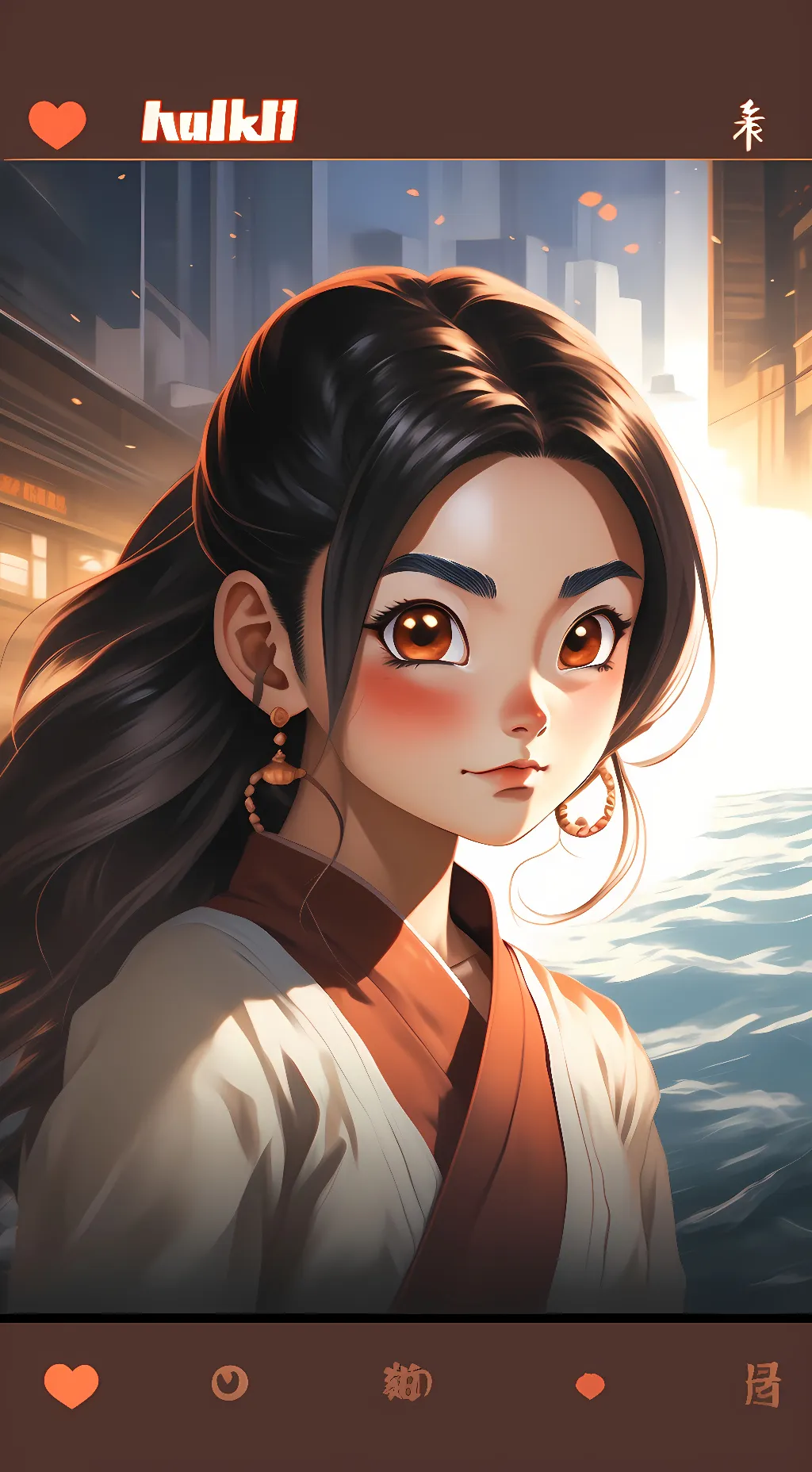 ai character: pan background