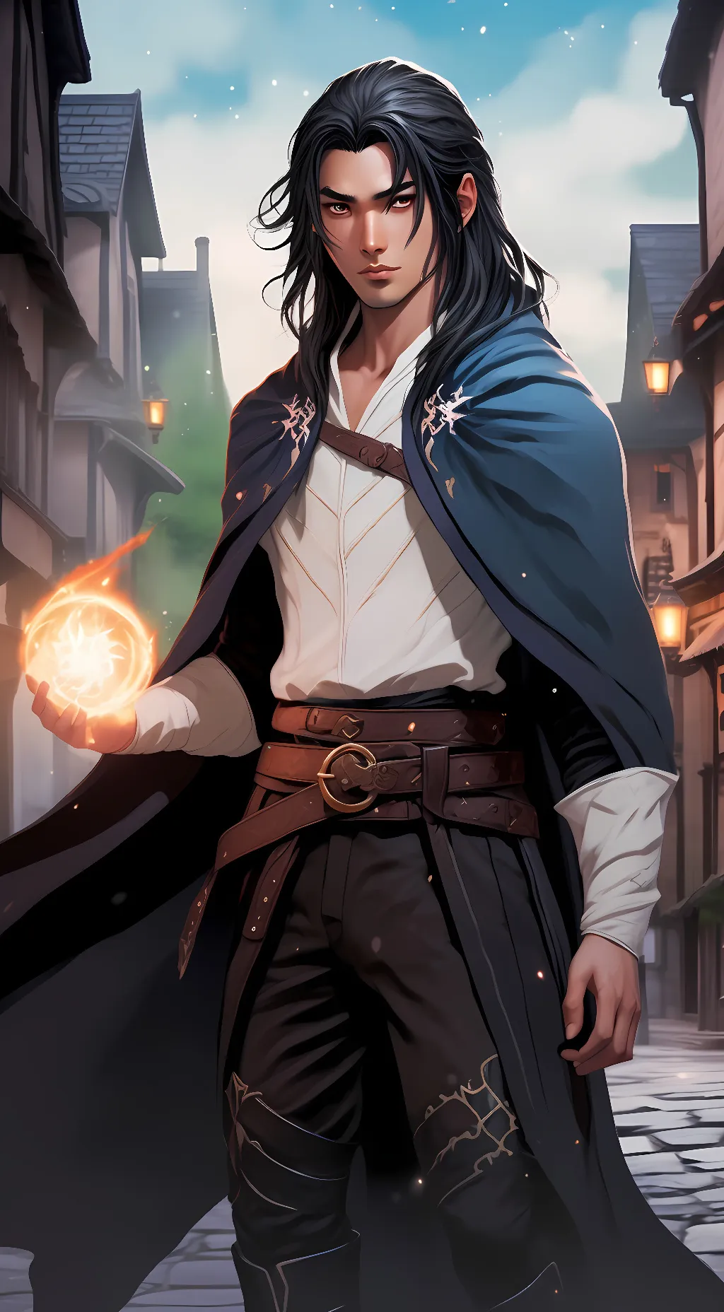 ai character: Numair Salmalín background