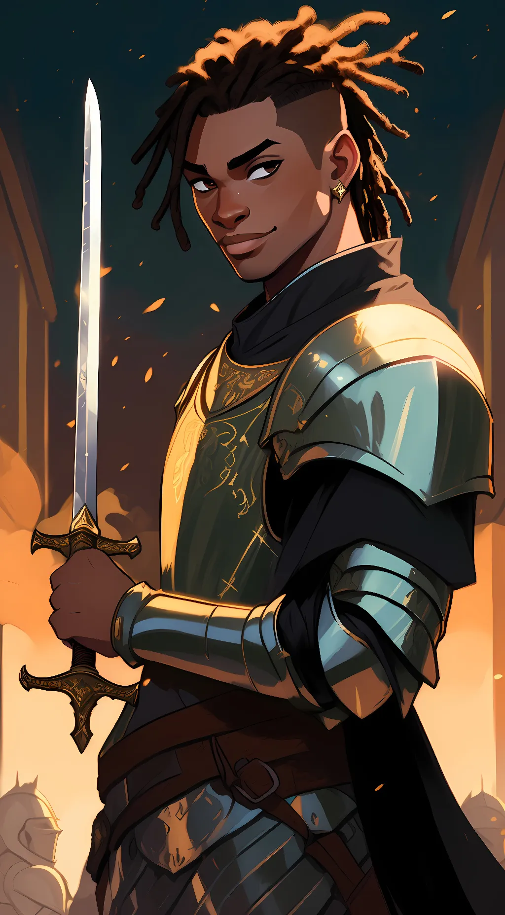 ai character: Alonzo background