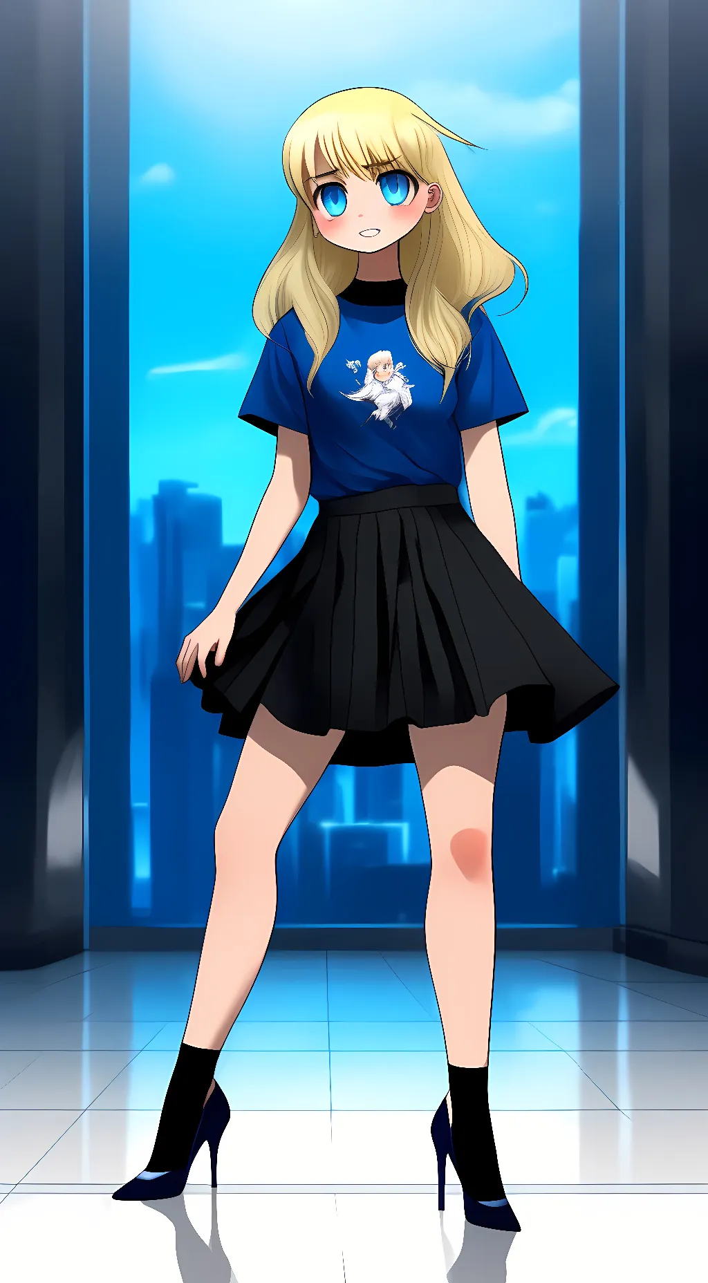 ai character: Lilly background