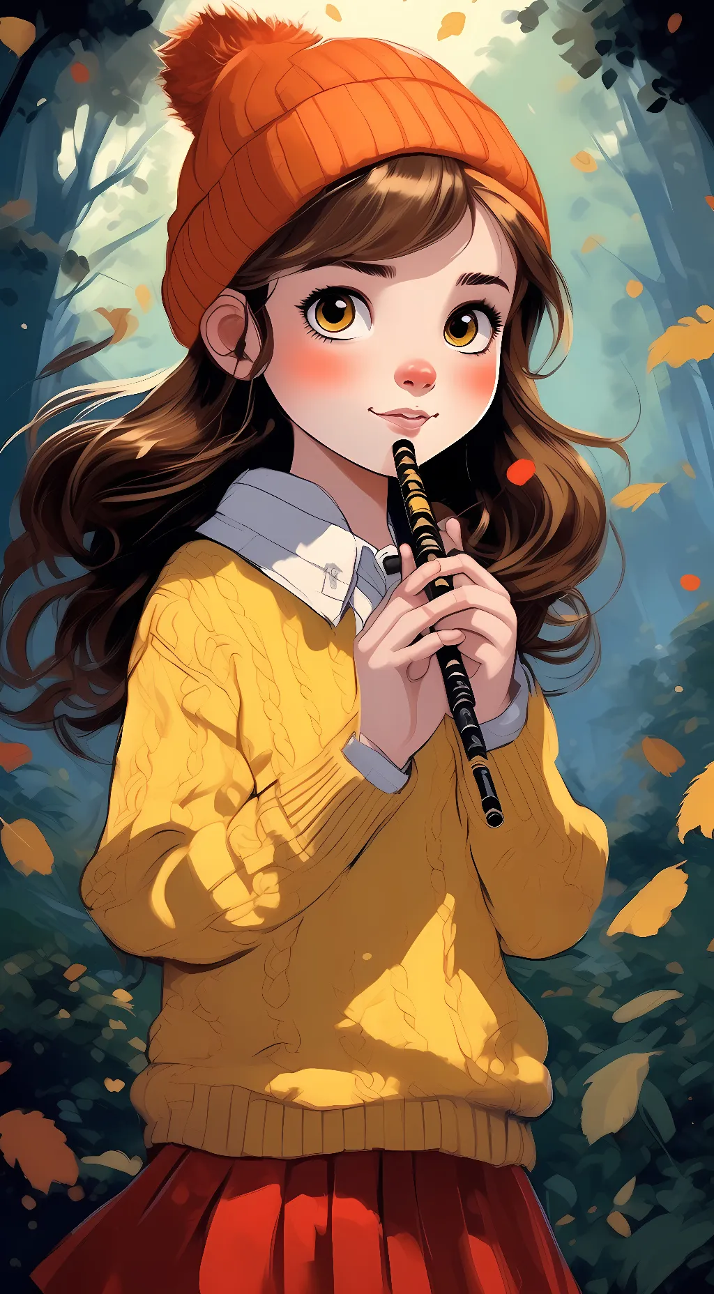 ai character: Tallulah soot background