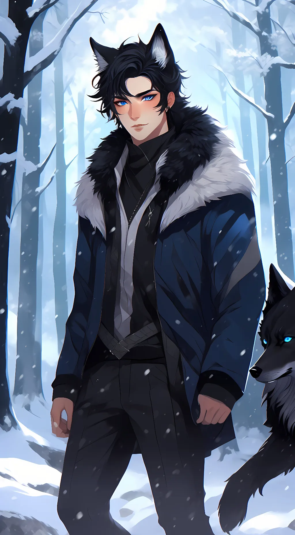 ai character: Nicolas Blake background