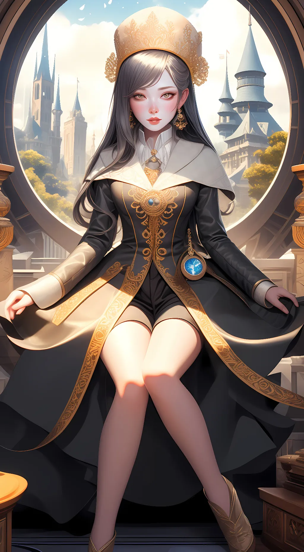 ai character: Elizabeth Brooke background