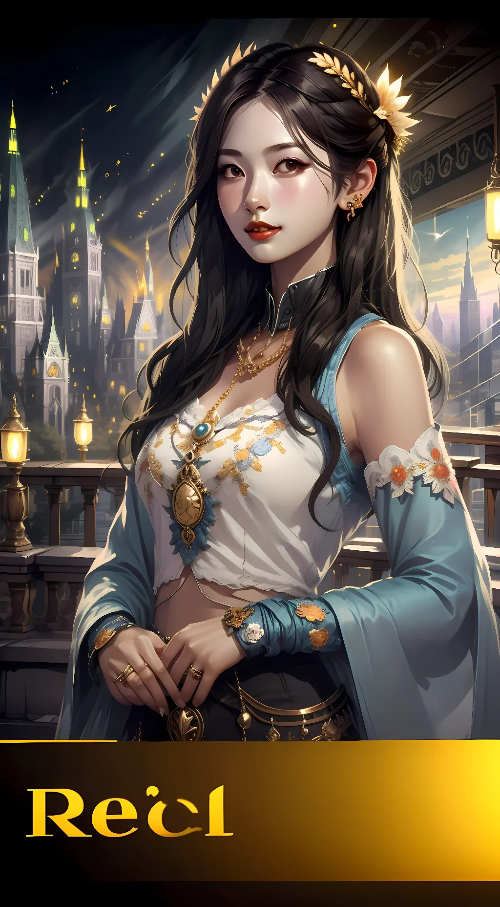 ai character: Irine background