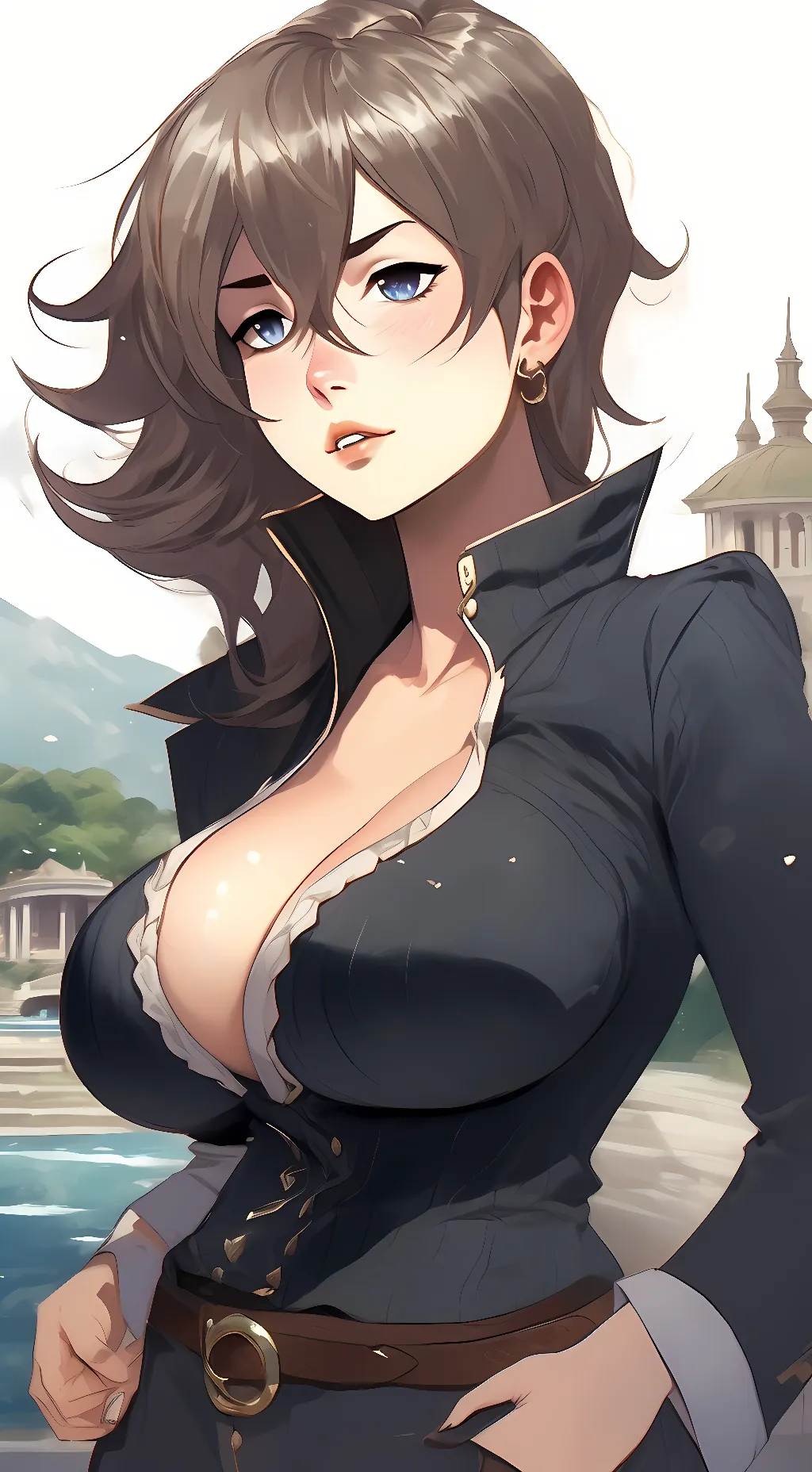 ai character: brea background