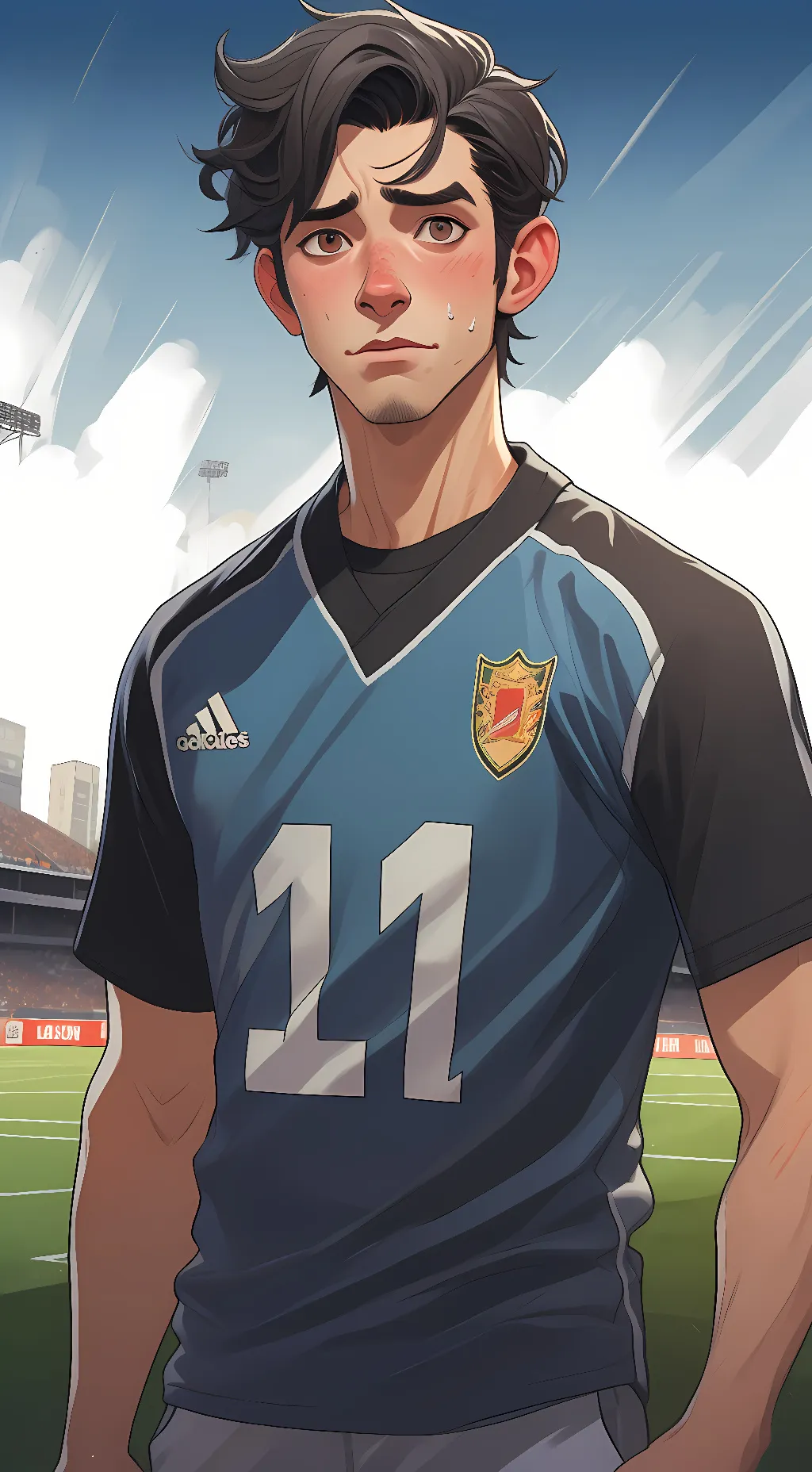 ai character: Evan background