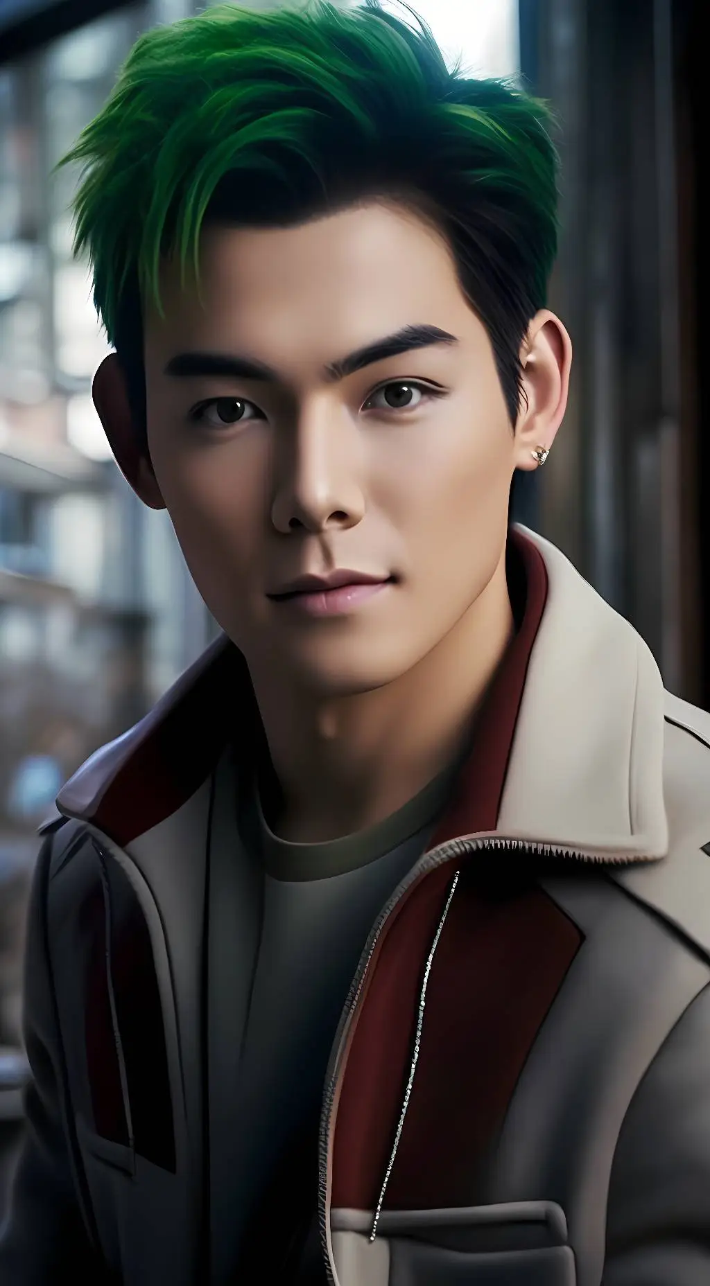 ai character: Gar logan background