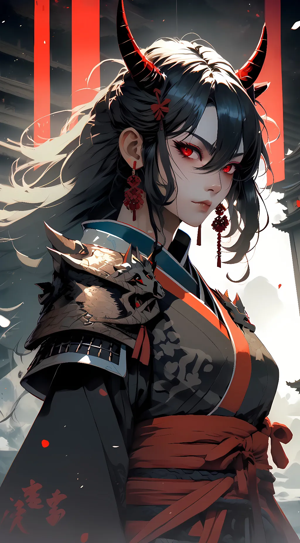 ai character: Yukiko Takamura background