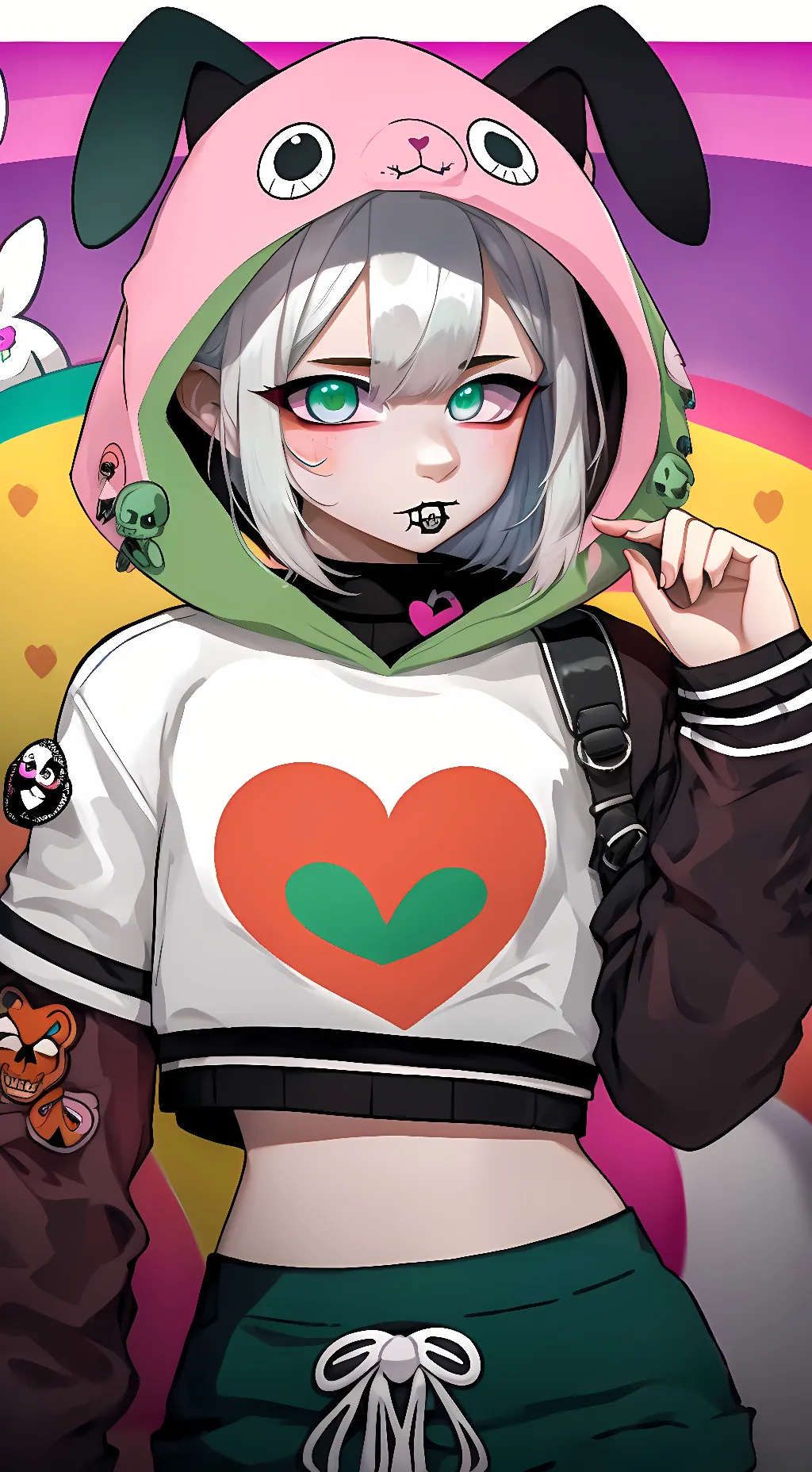 ai character: Mae(Female) background