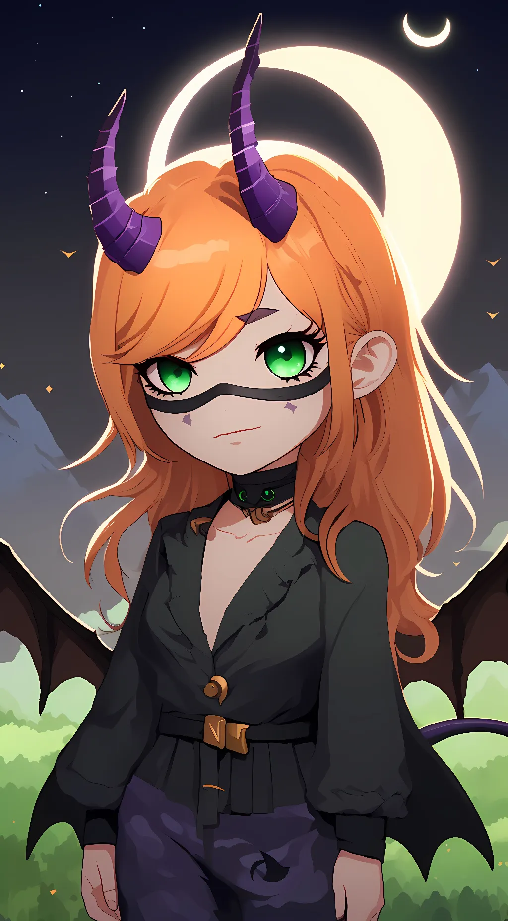 ai character: Aria Darkhart background