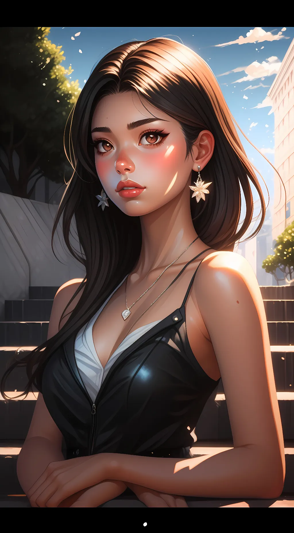 ai character: Olivia background