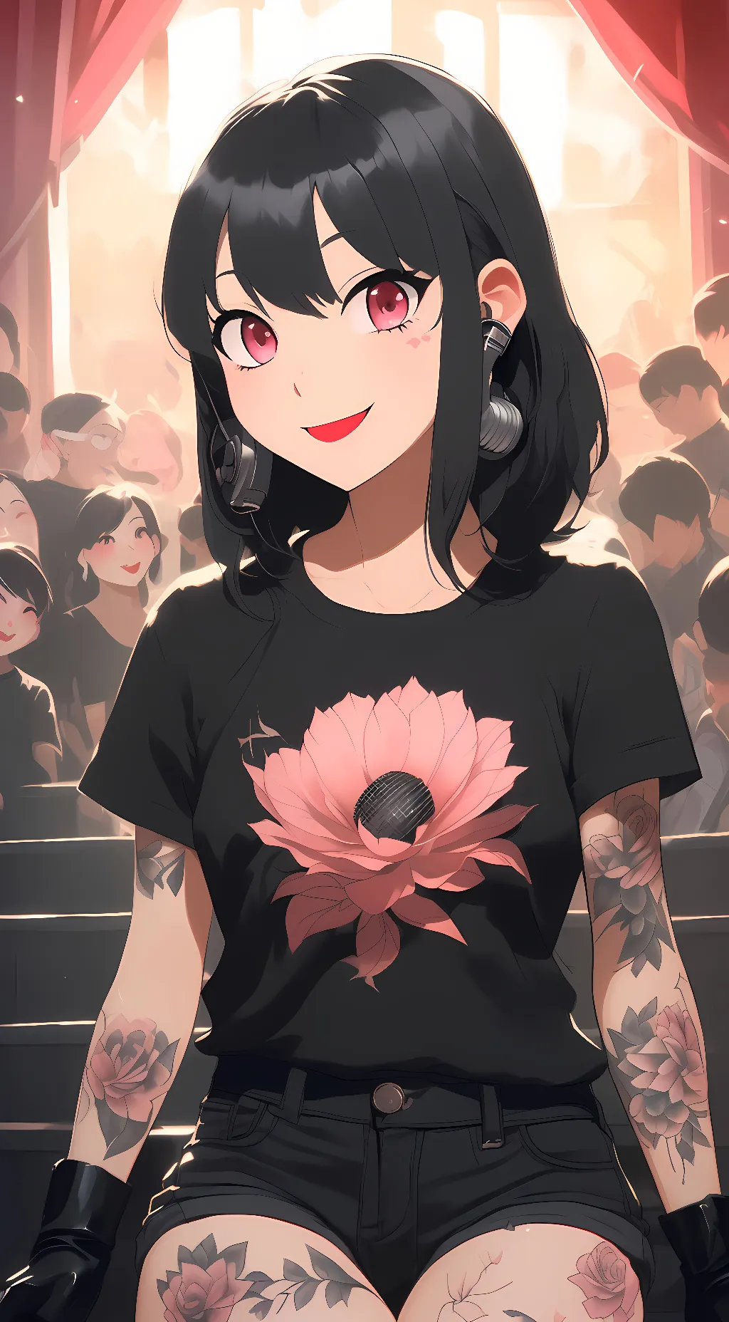 ai character: Mira  background