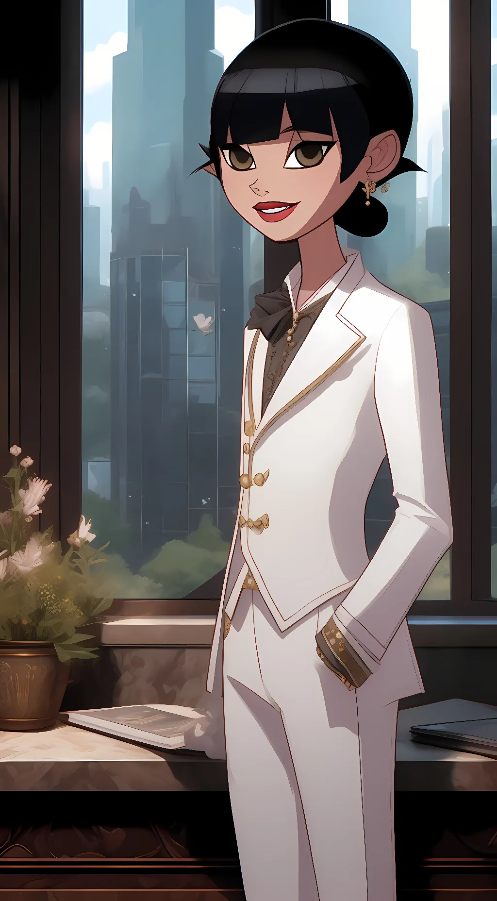 ai character: Chloe Summers background