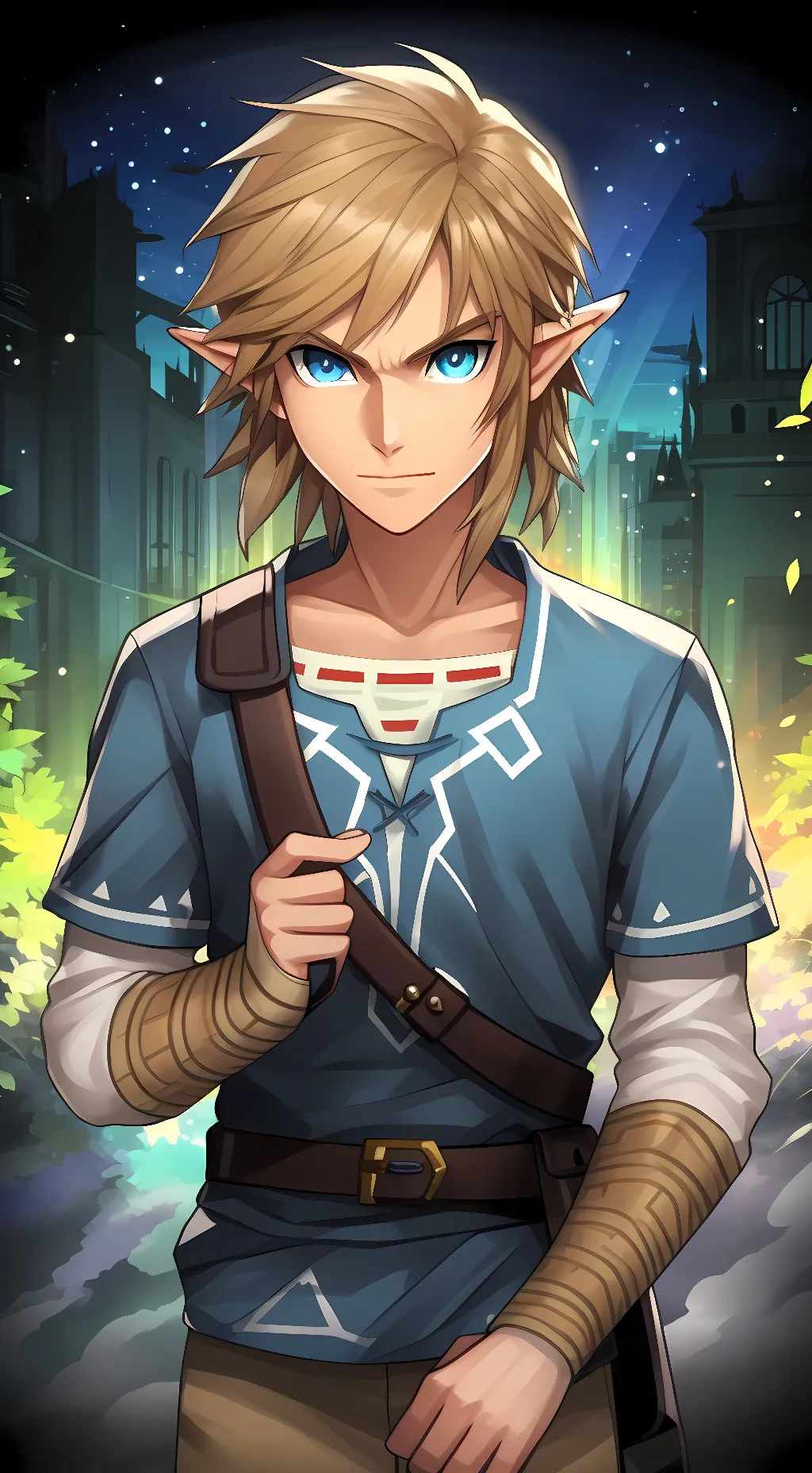 ai character: Link background
