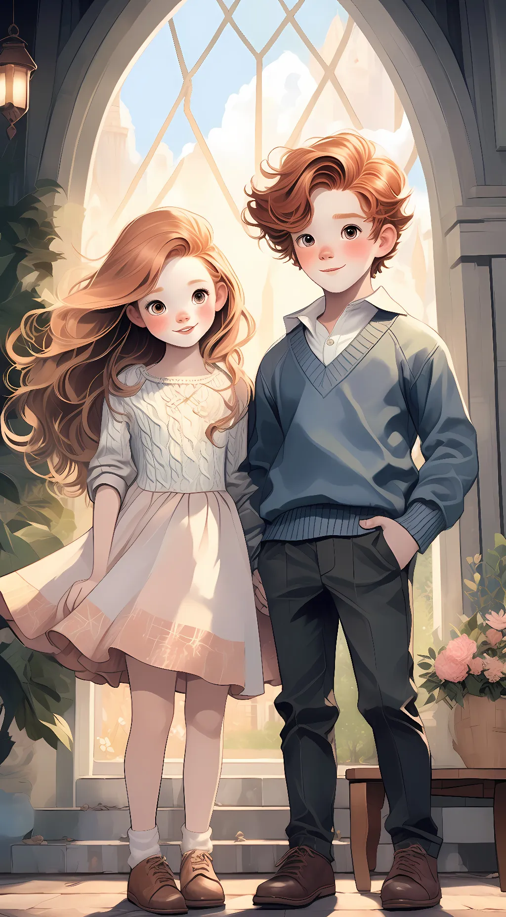 ai character: Afton family background