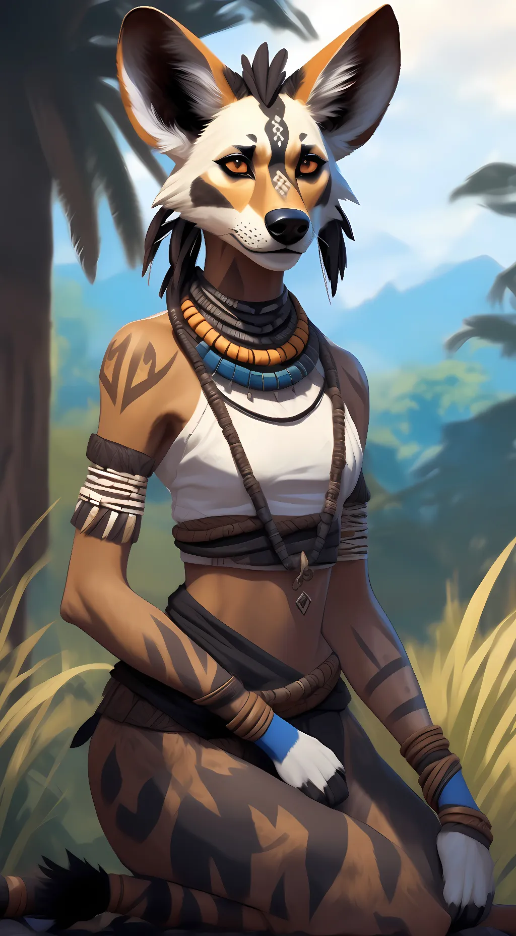 ai character: Kira background