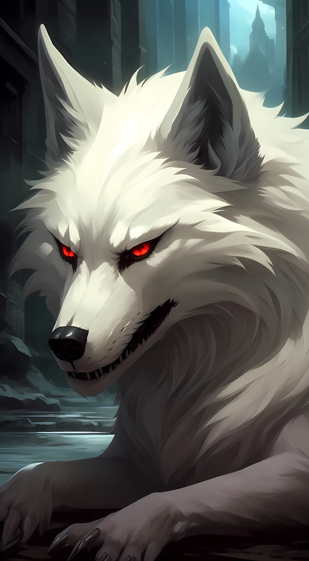 Talkie AI - Chat with The Ghost Wolf