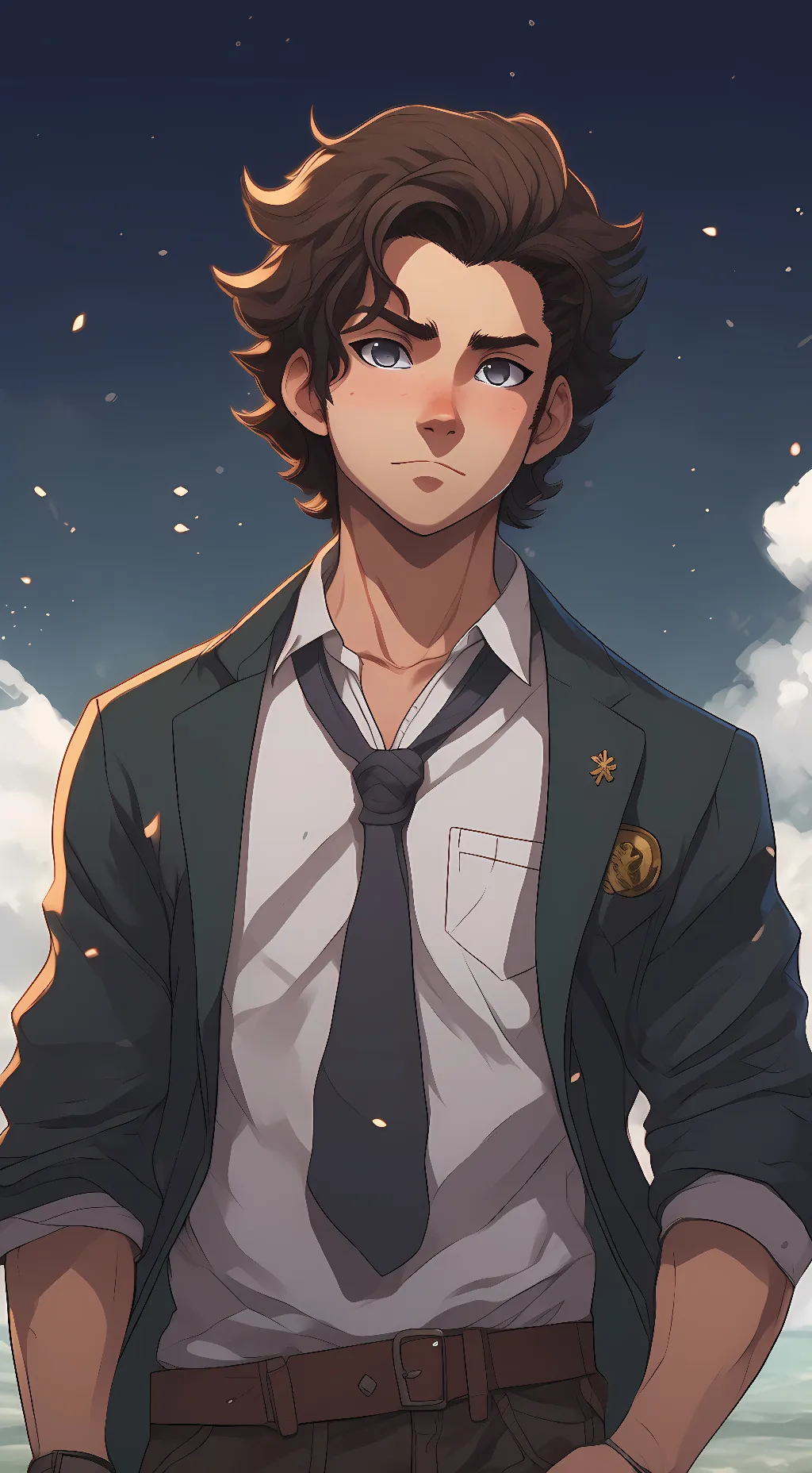 ai character: Andy background