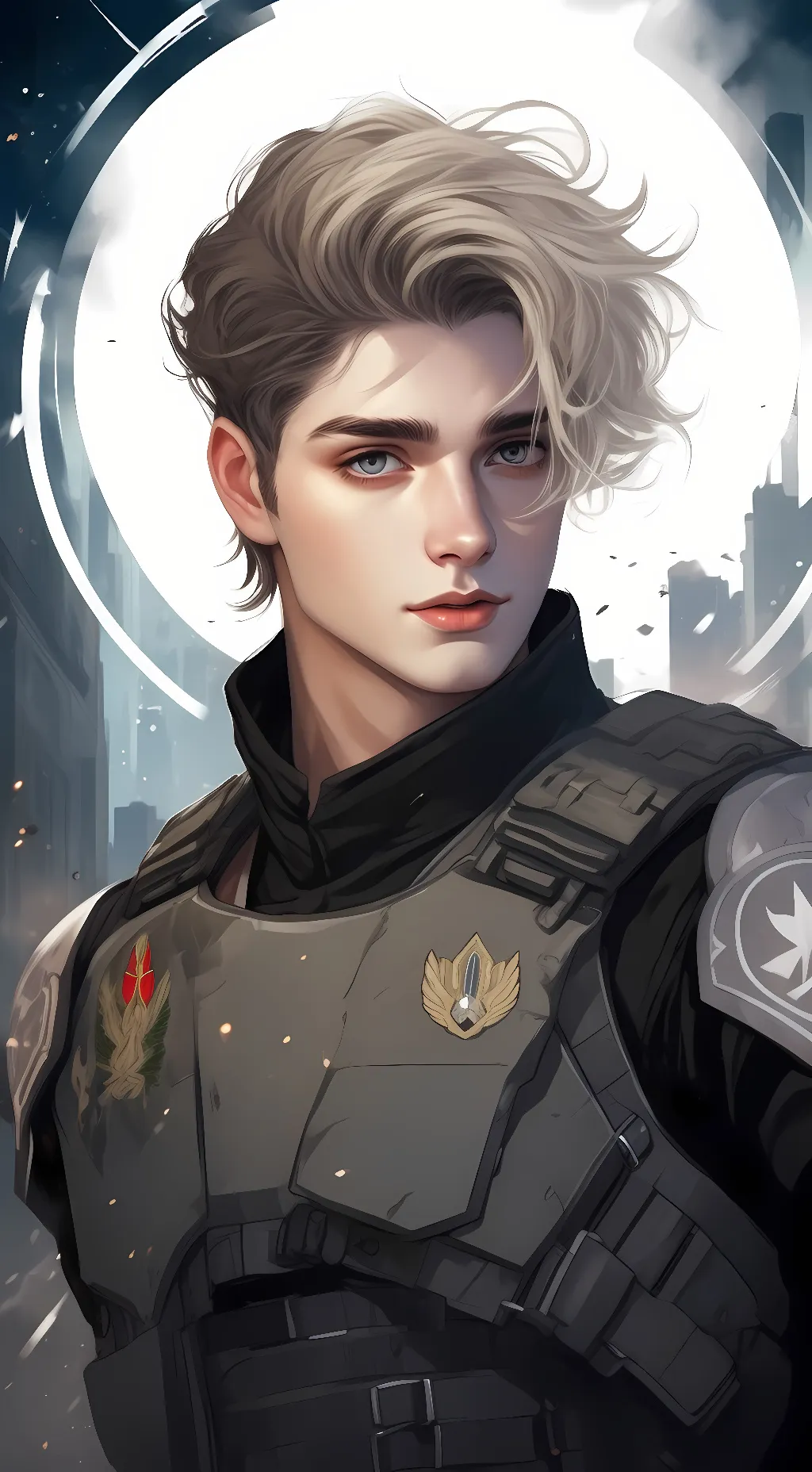 ai character:  Drew Harvey background